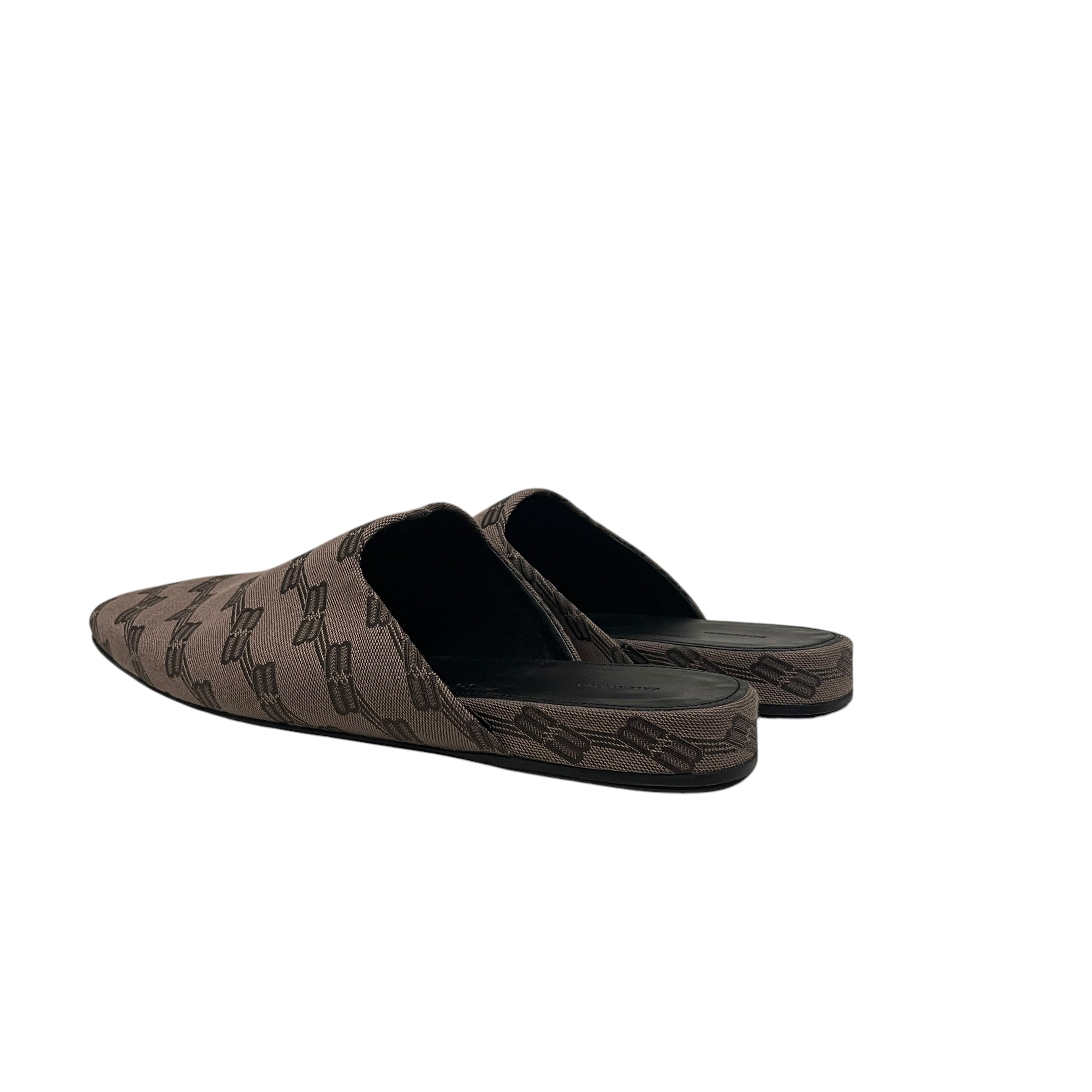 BALENCIAGA/Shoes/EU 44/Monogram/GRY/BB JACQUARD / SLIP MULES view 2