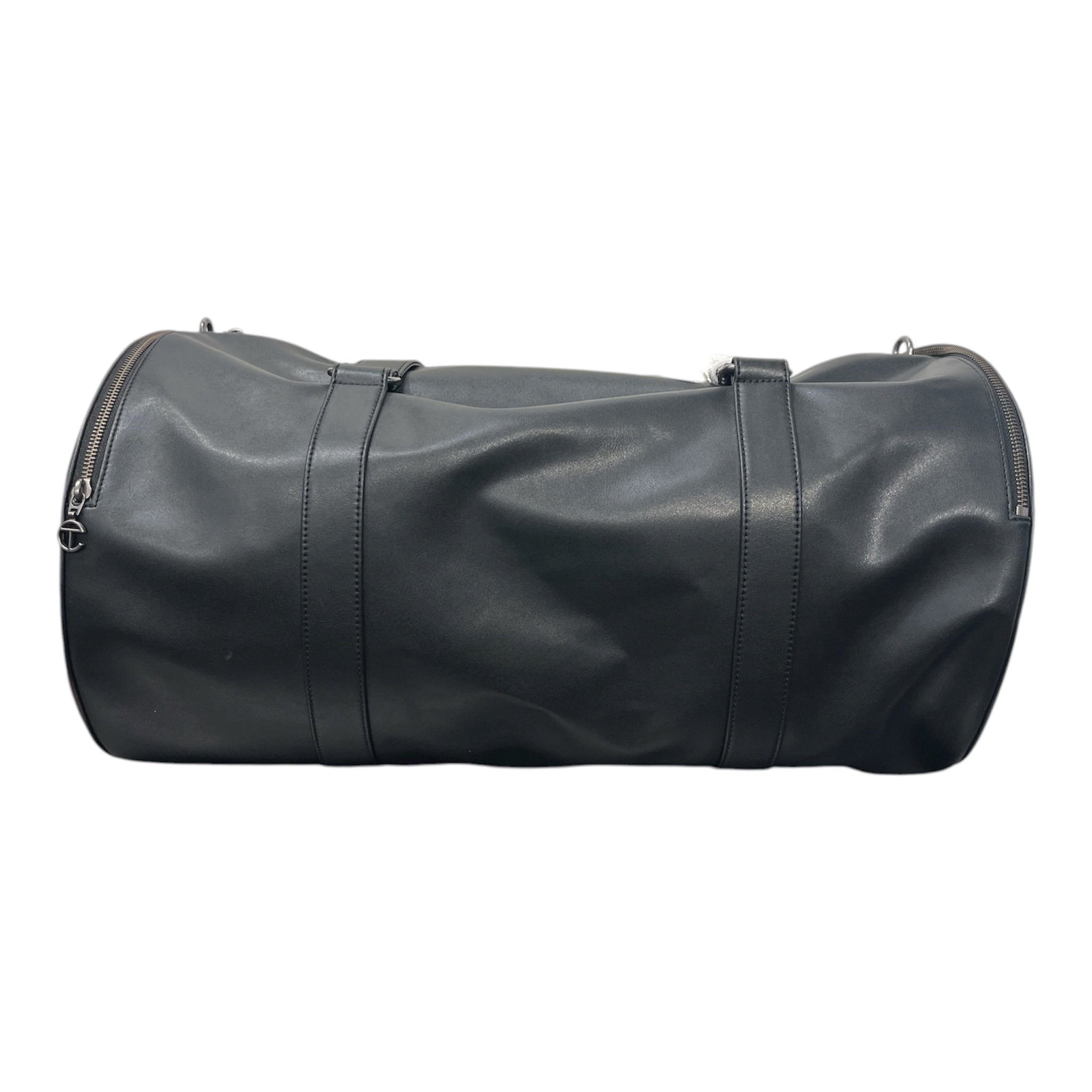 Telfar/Boston Bag/Leather/BLK/SILVER HARDWARE view 1