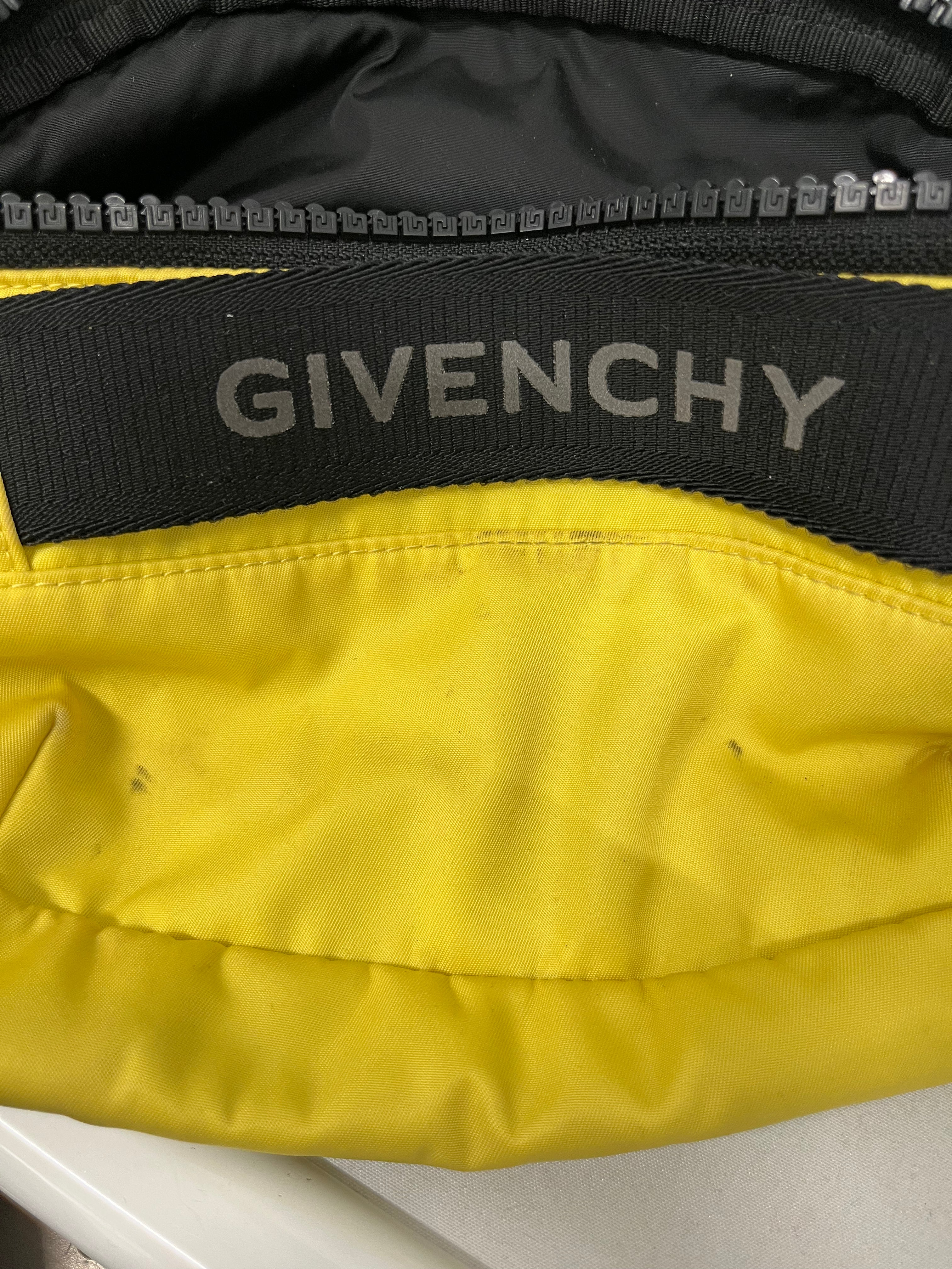 GIVENCHY/Pouch/Nylon/YEL/BELT BAG G-TREK view 4
