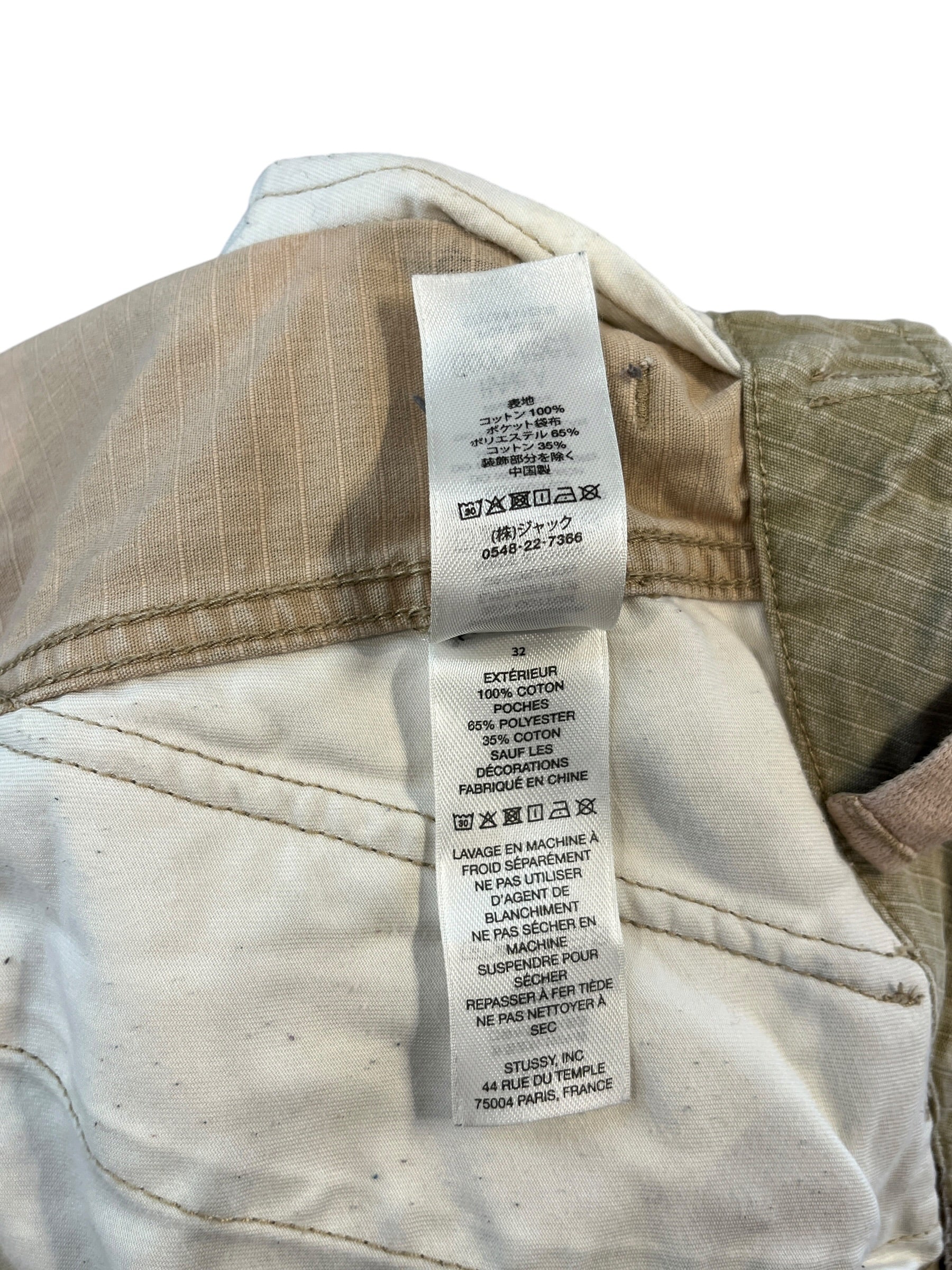 STUSSY/Shorts/32/GRN/Camouflage/ view 5