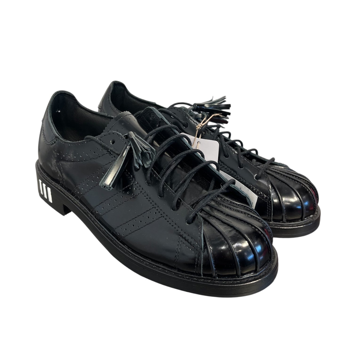adidas/Dress Shoes/US 7/Leather/BLK/DRESS SUPERSTAR view 1