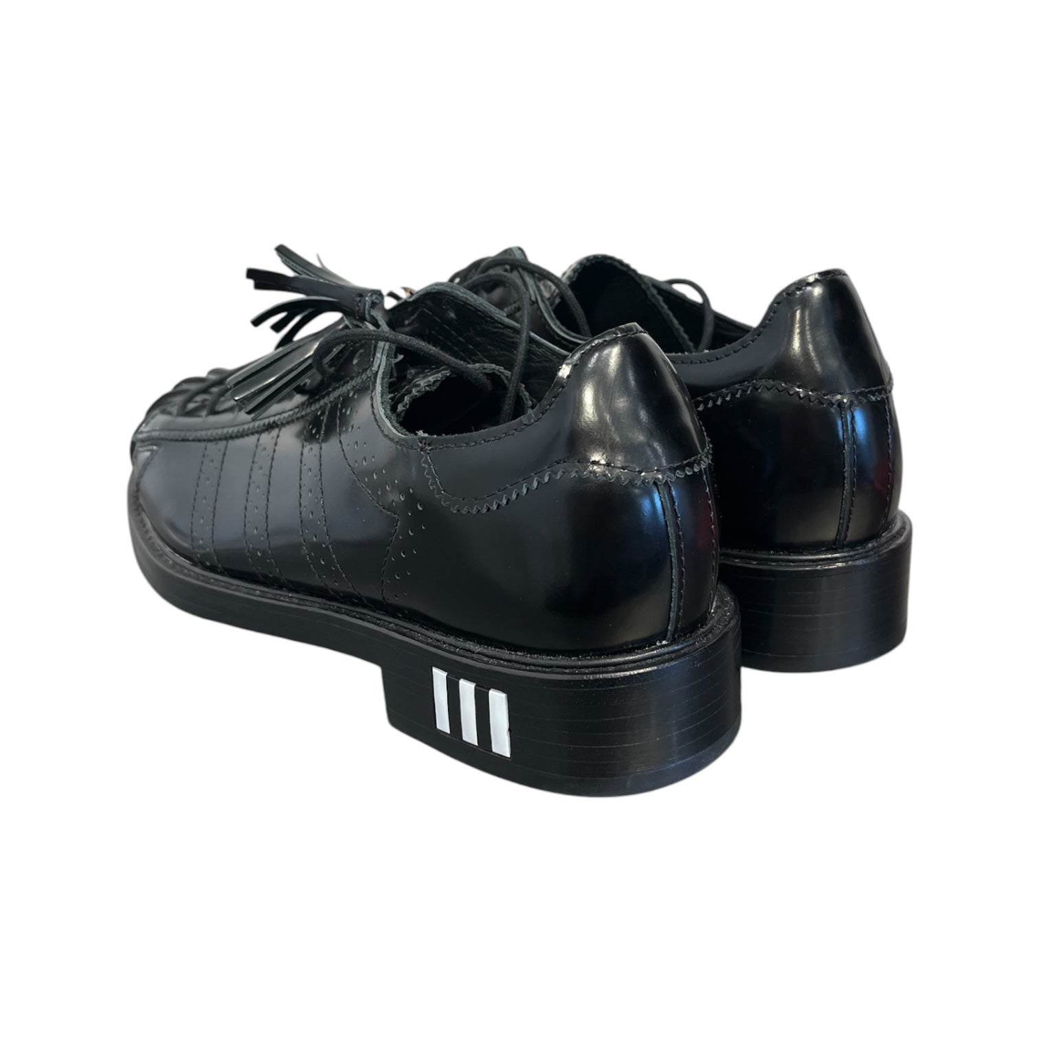 adidas/Dress Shoes/US 7/Leather/BLK/DRESS SUPERSTAR view 2