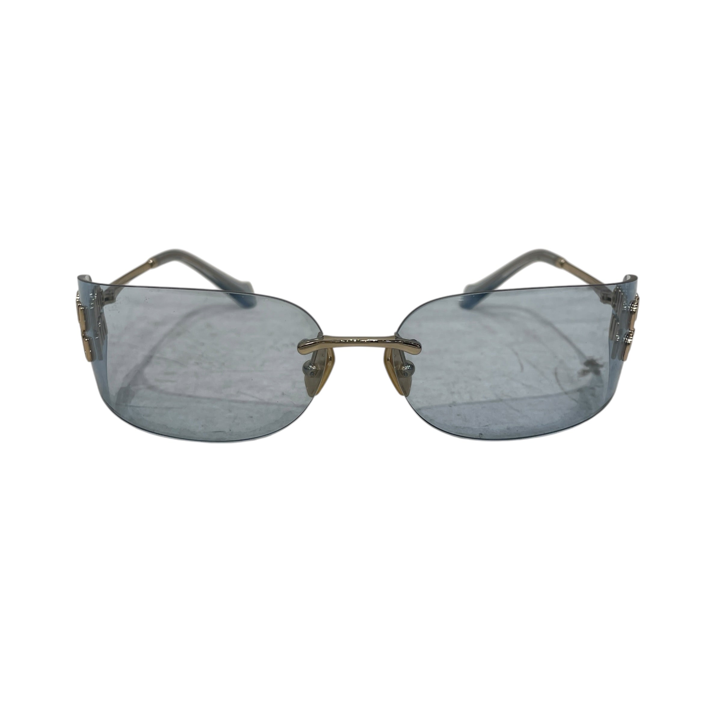 MIU MIU/Sunglasses/Metal/BLU/L's/SMU A51 75 14 ZVN 10P 110 1N view 1
