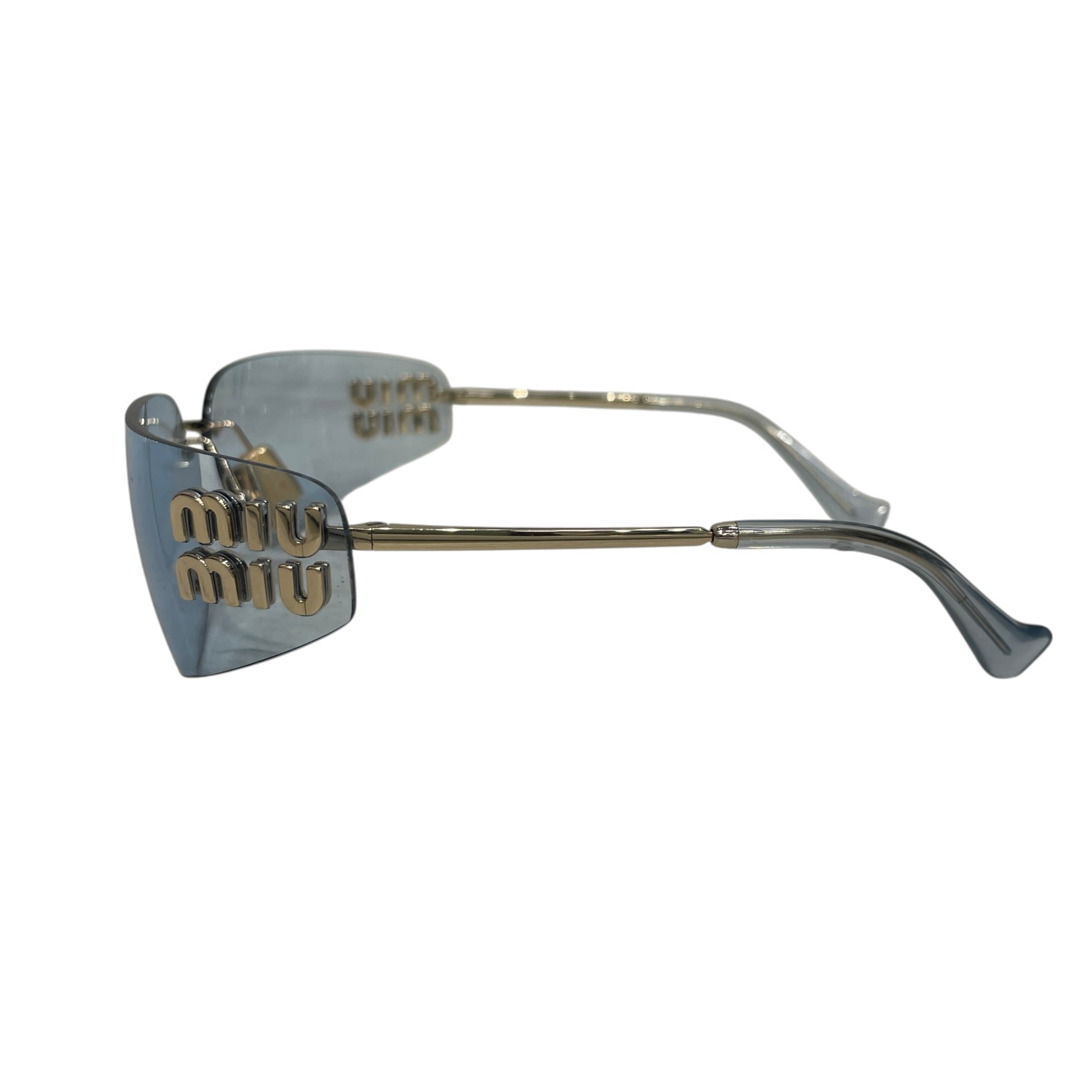 MIU MIU/Sunglasses/Metal/BLU/L's/SMU A51 75 14 ZVN 10P 110 1N view 3