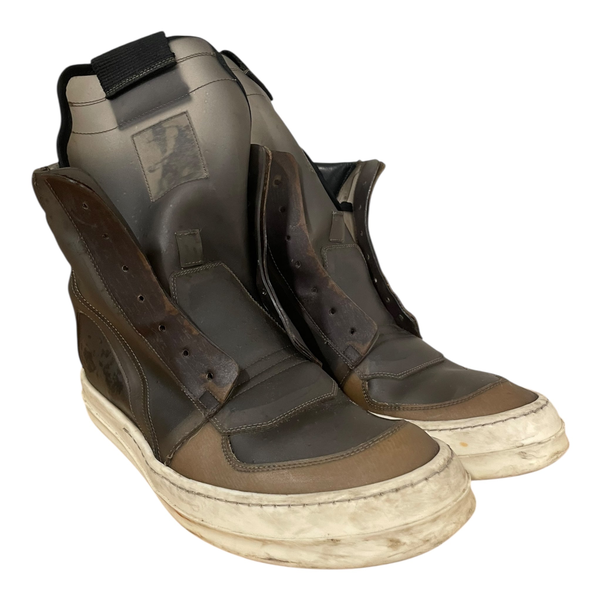 Rick Owens/Hi-Sneakers/EU 43/CLR/TRANSPARENT/MILK view 1