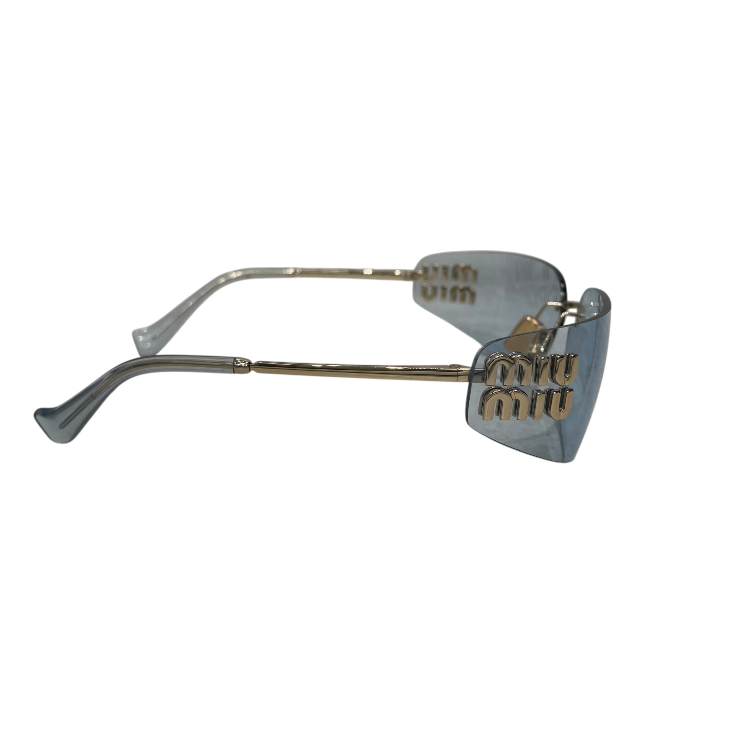 MIU MIU/Sunglasses/Metal/BLU/L's/SMU A51 75 14 ZVN 10P 110 1N view 2
