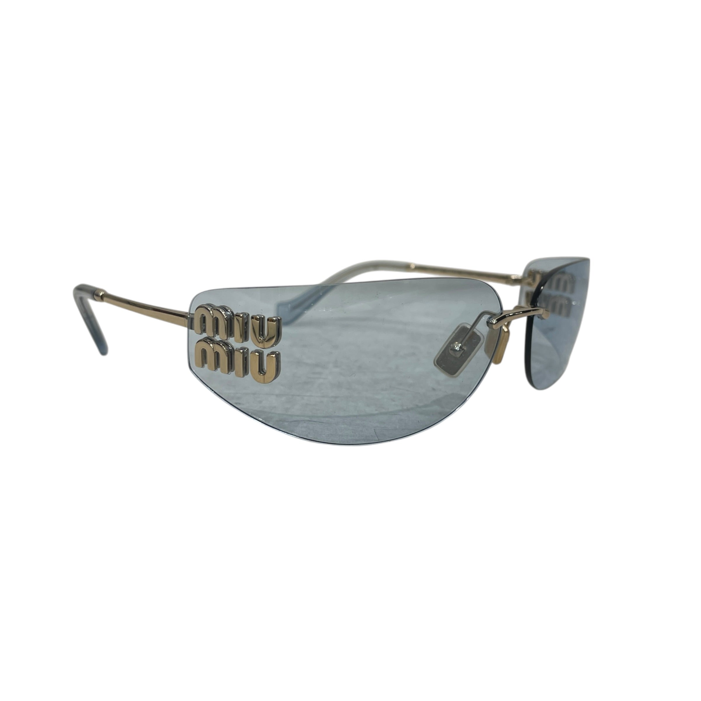 MIU MIU/Sunglasses/Metal/BLU/L's/SMU A51 75 14 ZVN 10P 110 1N view 4