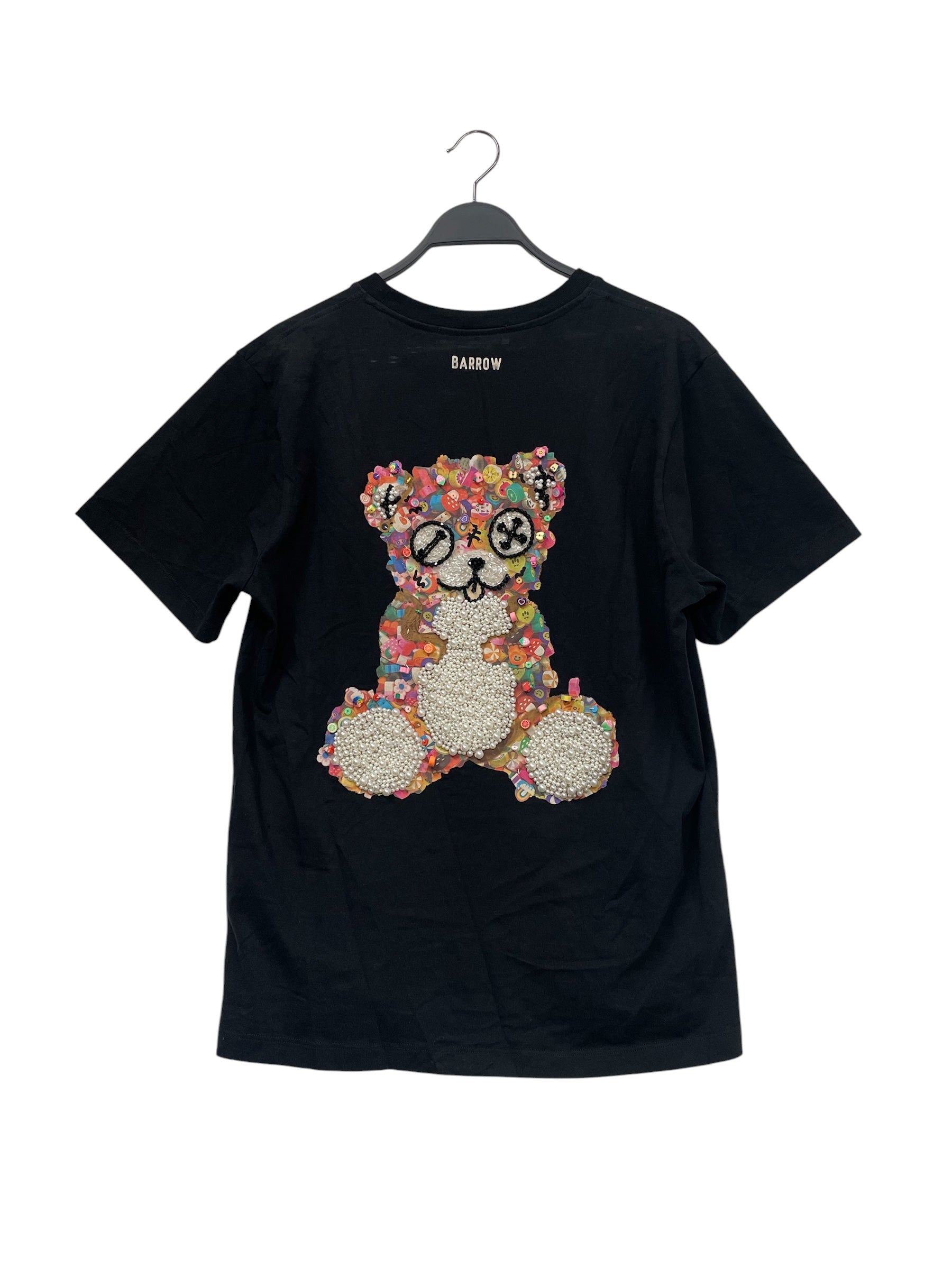 BARROW/T-Shirt/M/Cotton/BLK/EMBELLISHED BEAR view 2
