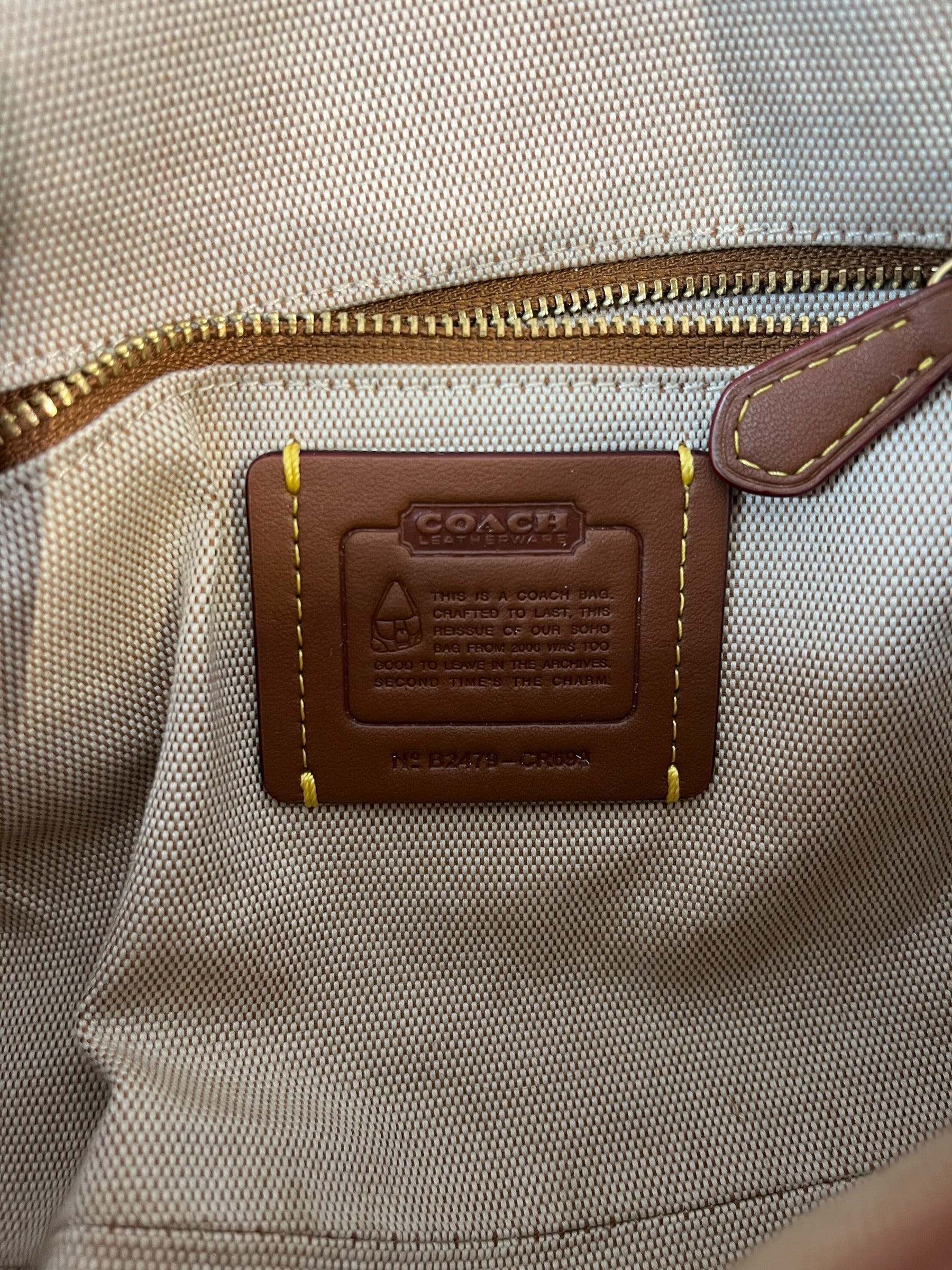 COACH/Hand Bag/Leather/CML/SOHO FLAP RE-EDITION 2006 view 3