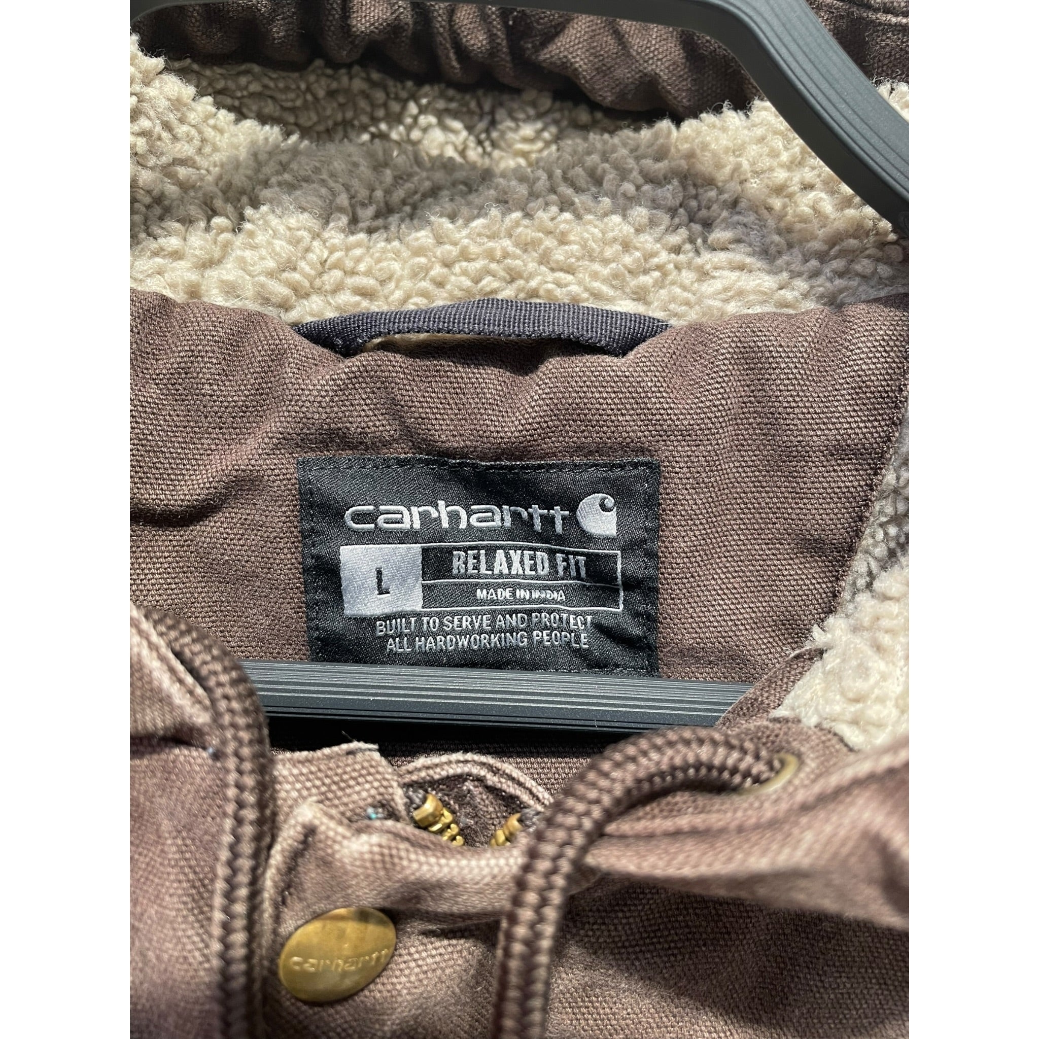 Carhartt/Jacket/L/Cotton/BRW/distressed/bleached view 3