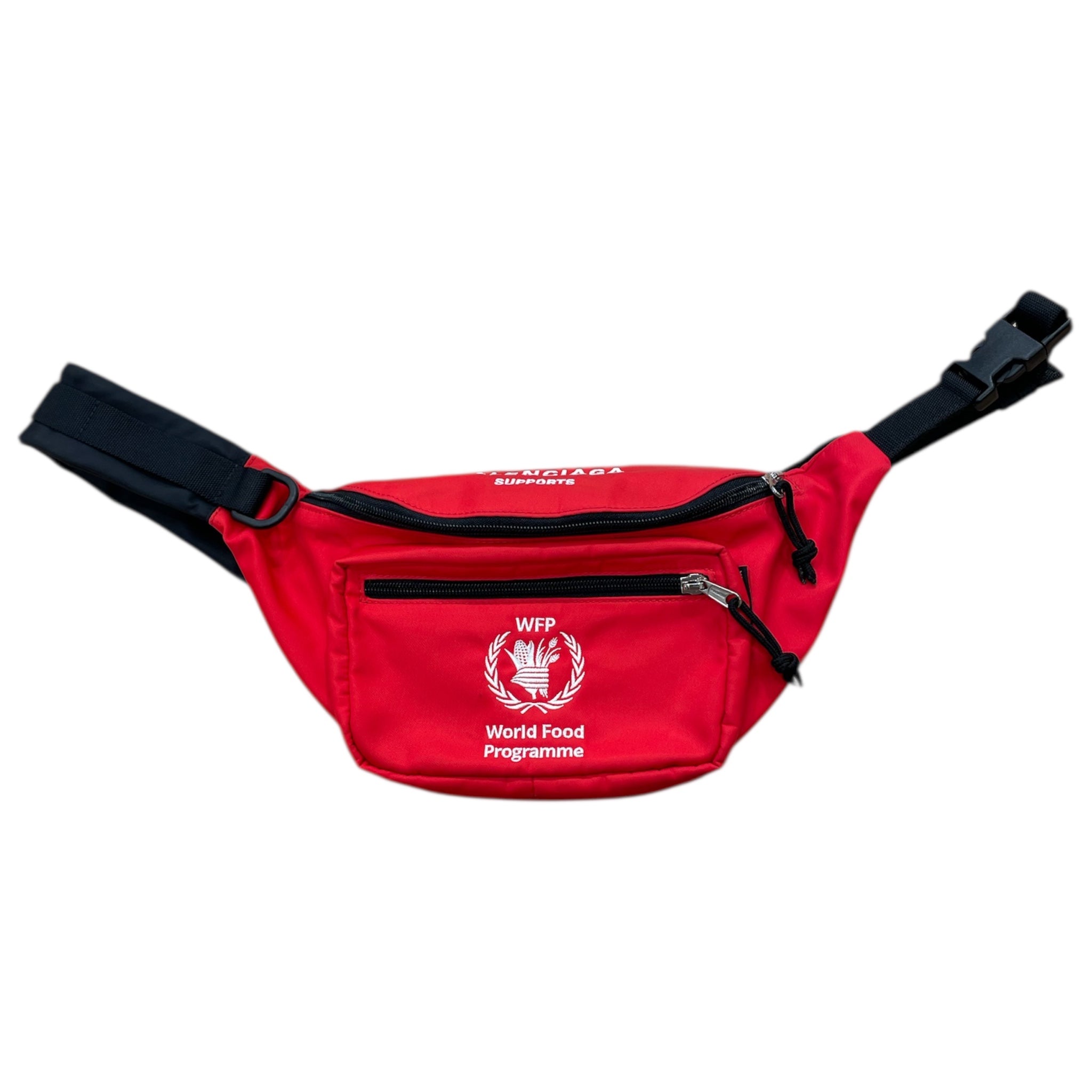 BALENCIAGA/Fanny Pack/Nylon/RED/WFP RED FANNY PACK view 1