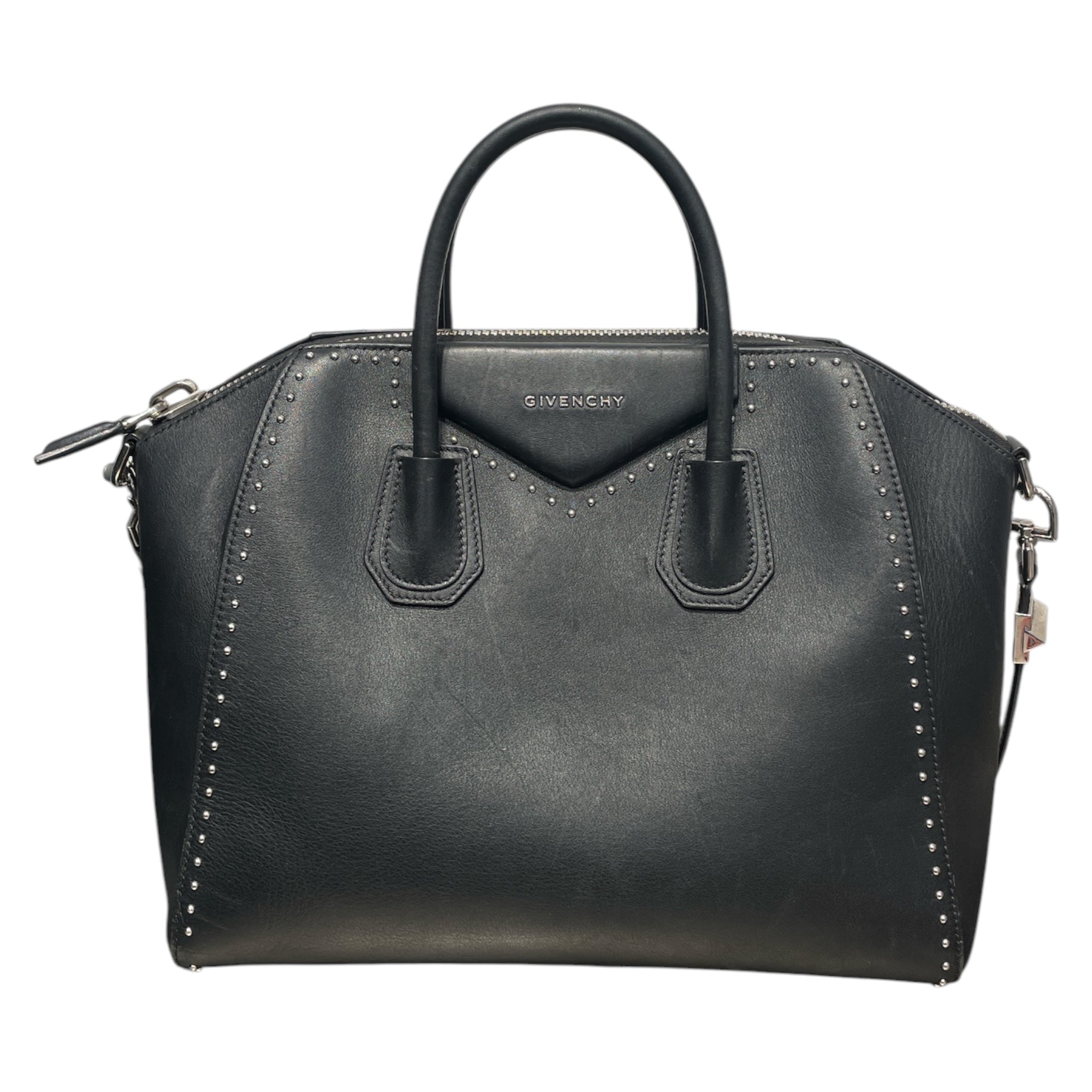 GIVENCHY/Tote Bag/Leather/BLK/ANTIGONA STUDDED BG view 1