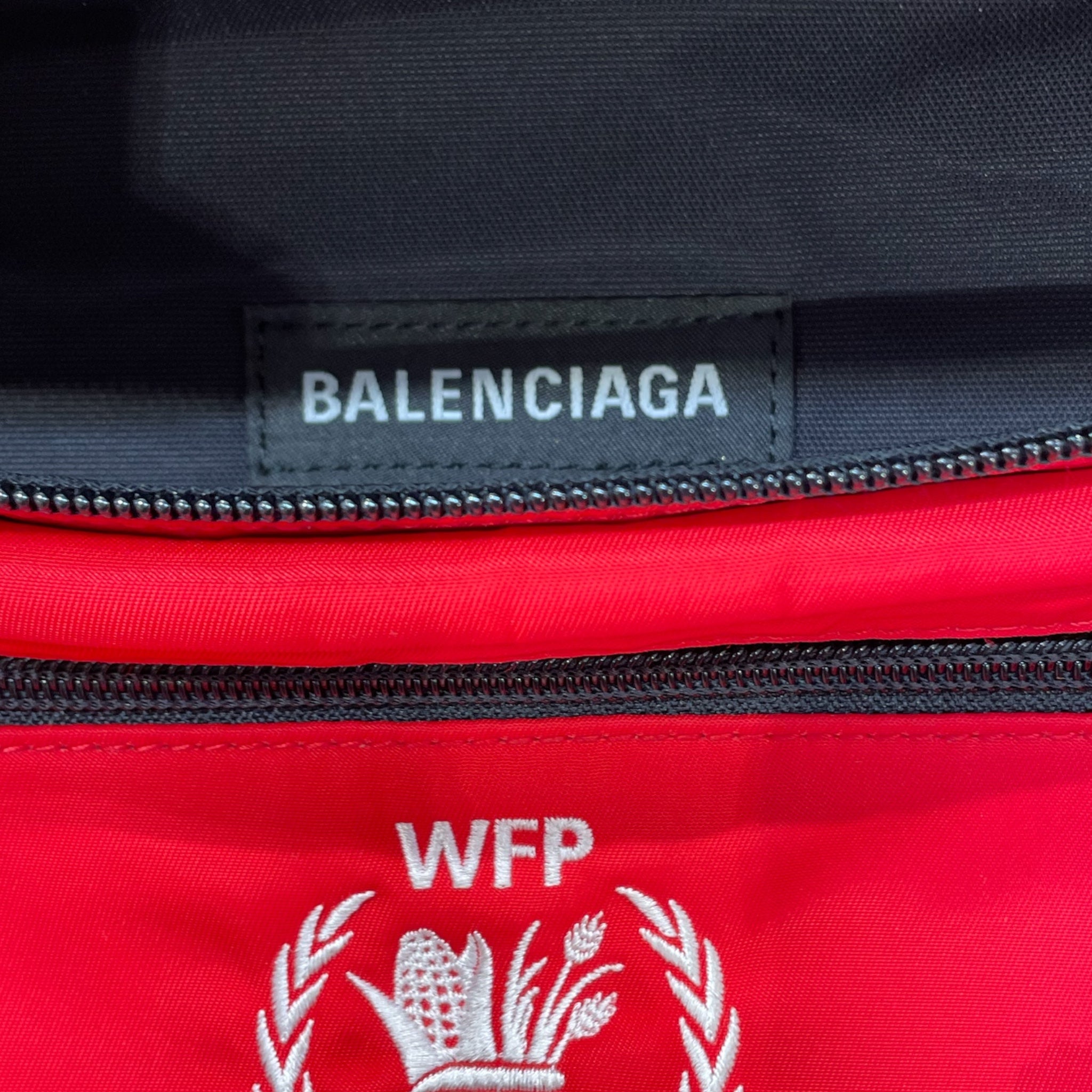 BALENCIAGA/Fanny Pack/Nylon/RED/WFP RED FANNY PACK view 4