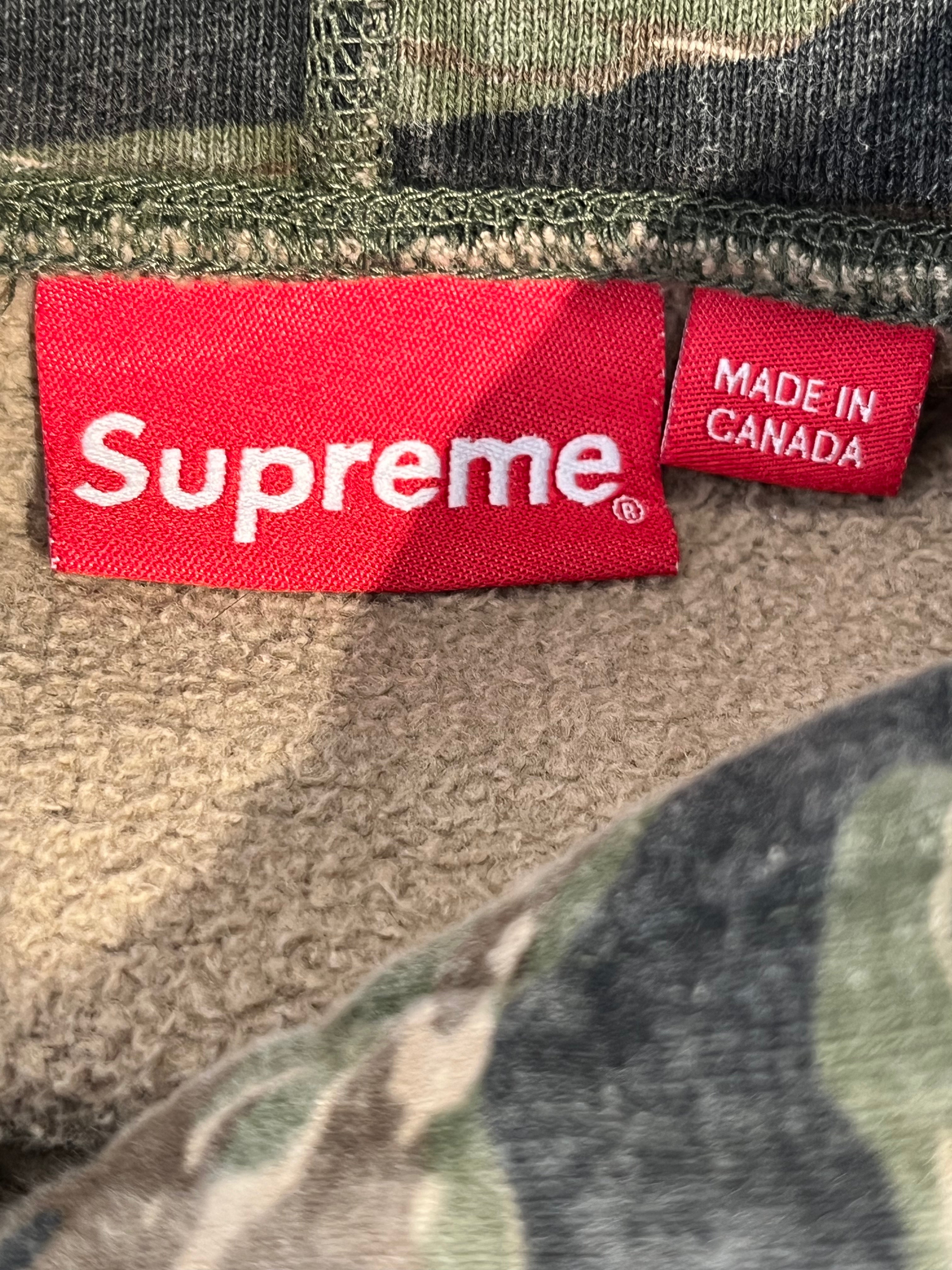Supreme/Hoodie/L/Camouflage/Cotton/GRN/CAMO SMALL BOX LOGO view 3