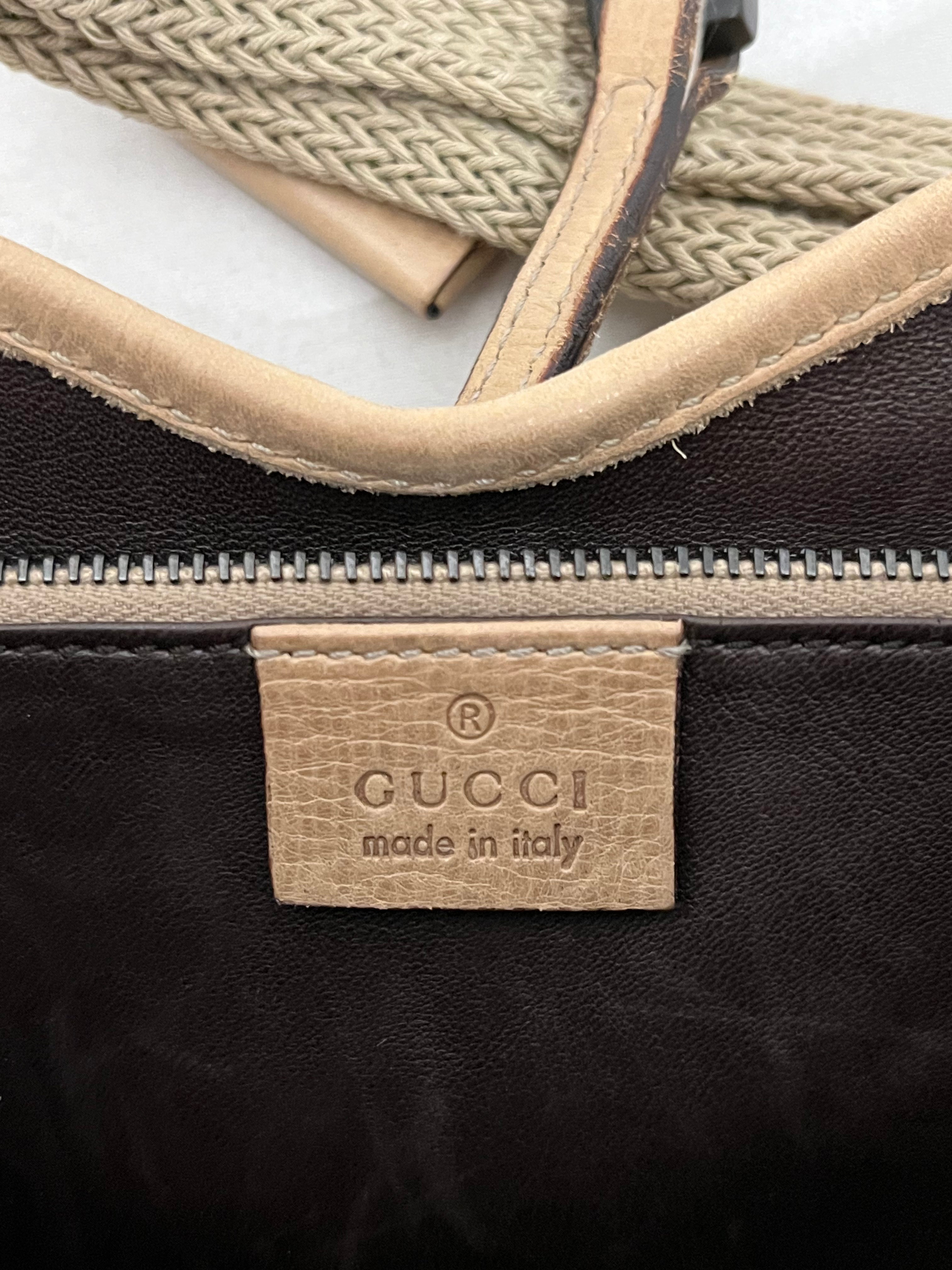 GUCCI/Hand Bag/Leather/BEG/JACKIE 1961 view 3
