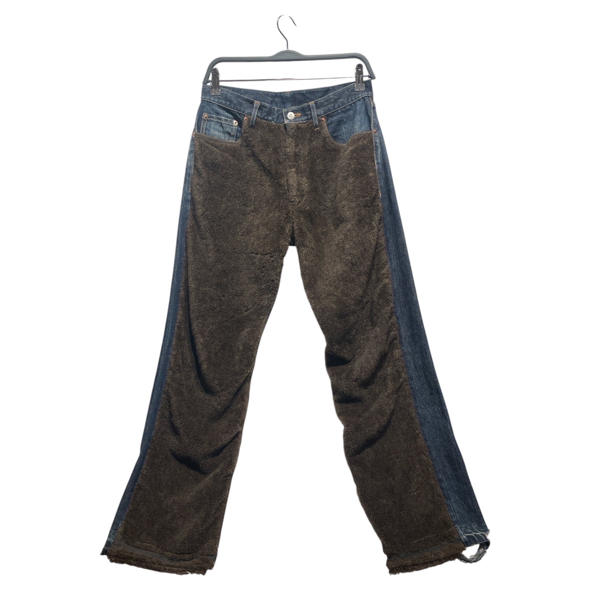 COMME des GARCONS HOMME/Straight Pants/S/Denim/IDG/Fur Front Jeans view 1