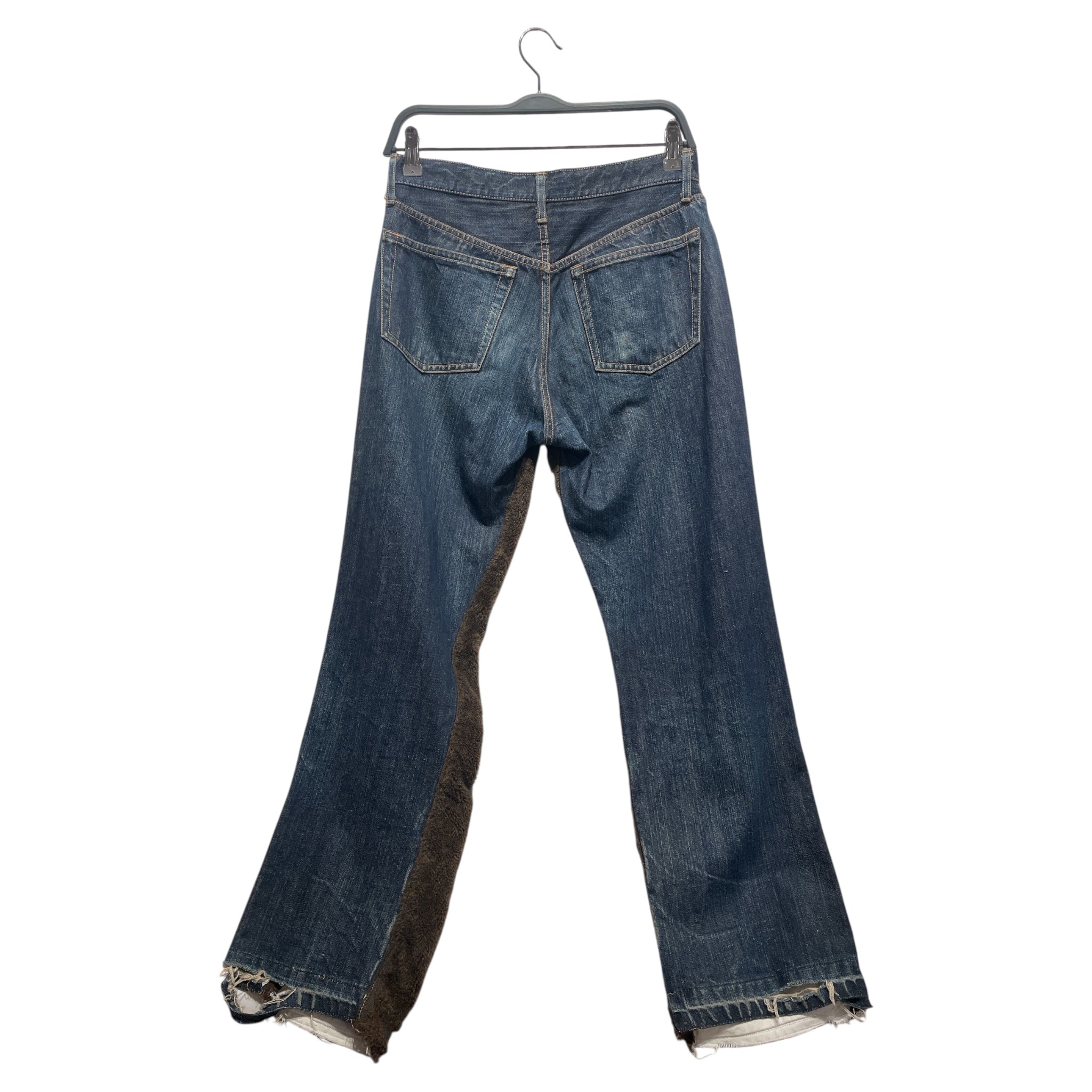 COMME des GARCONS HOMME/Straight Pants/S/Denim/IDG/Fur Front Jeans view 2