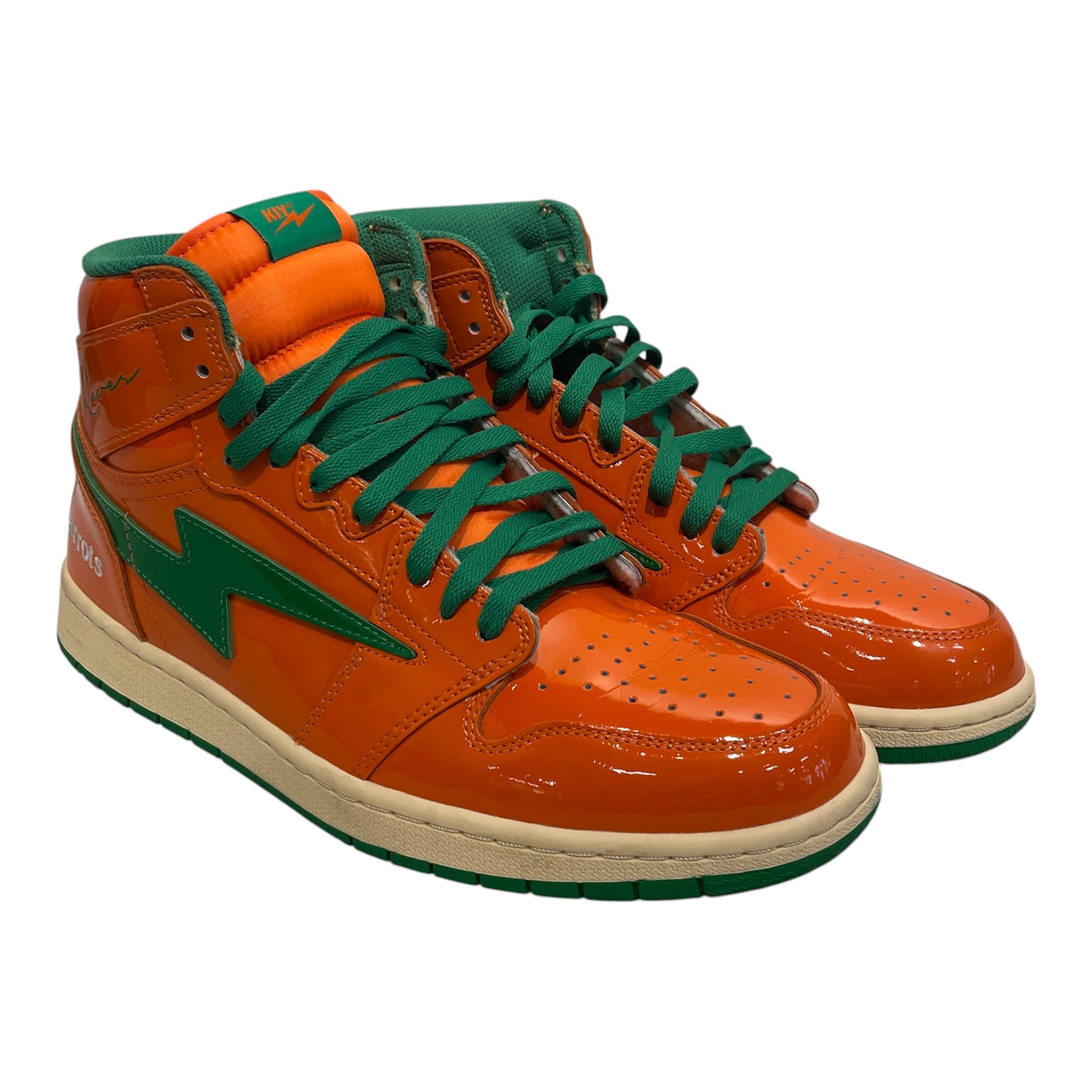 REVES PARIS/Hi-Sneakers/US 11.5/Leather/ORN/KIY '85 HI (CARROTS ORANGE) view 1