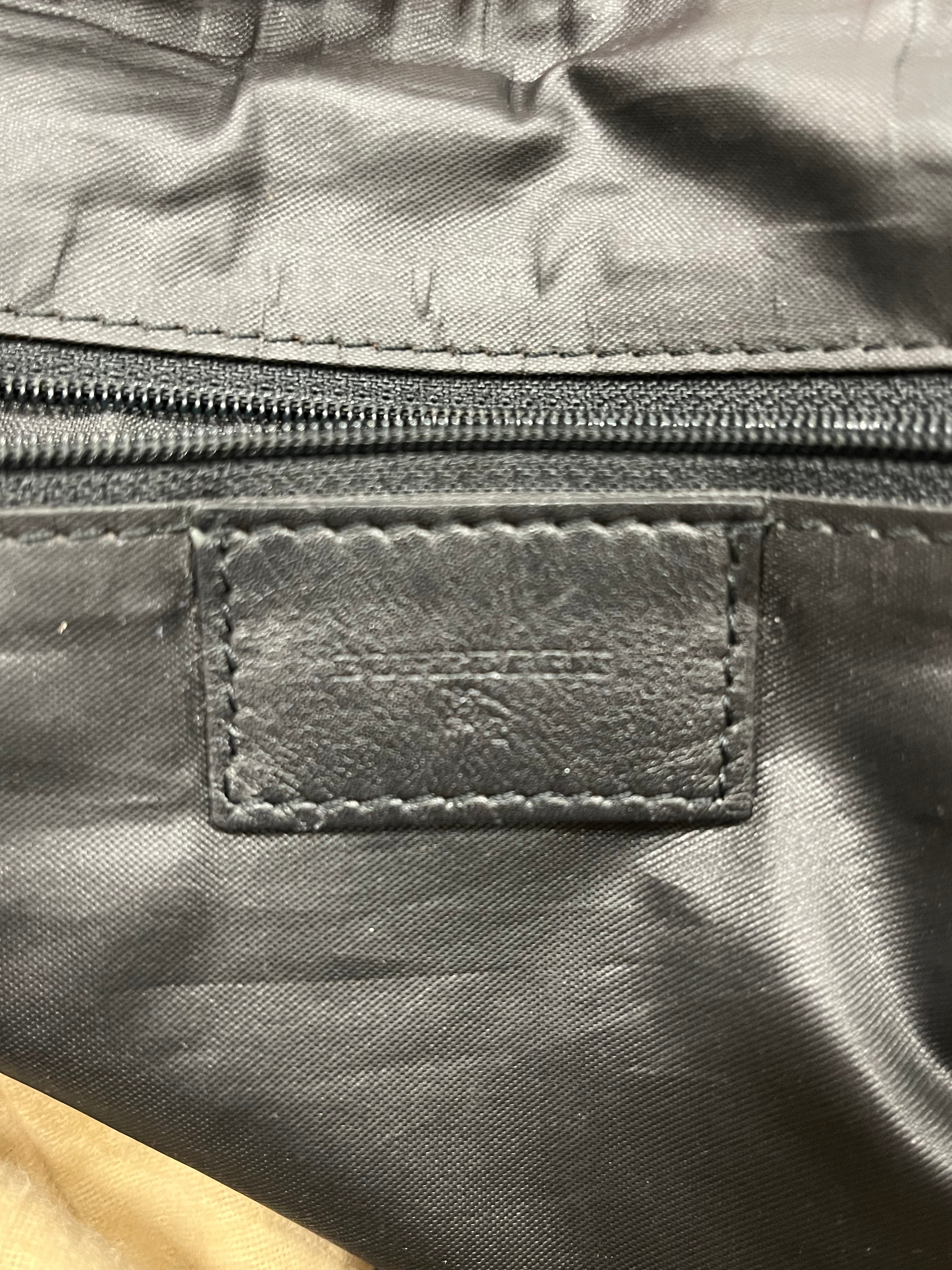 BURBERRY/Cross Body Bag/Plaid/Polyester/BEG/MESSENGER BAG CROSSBODY view 3