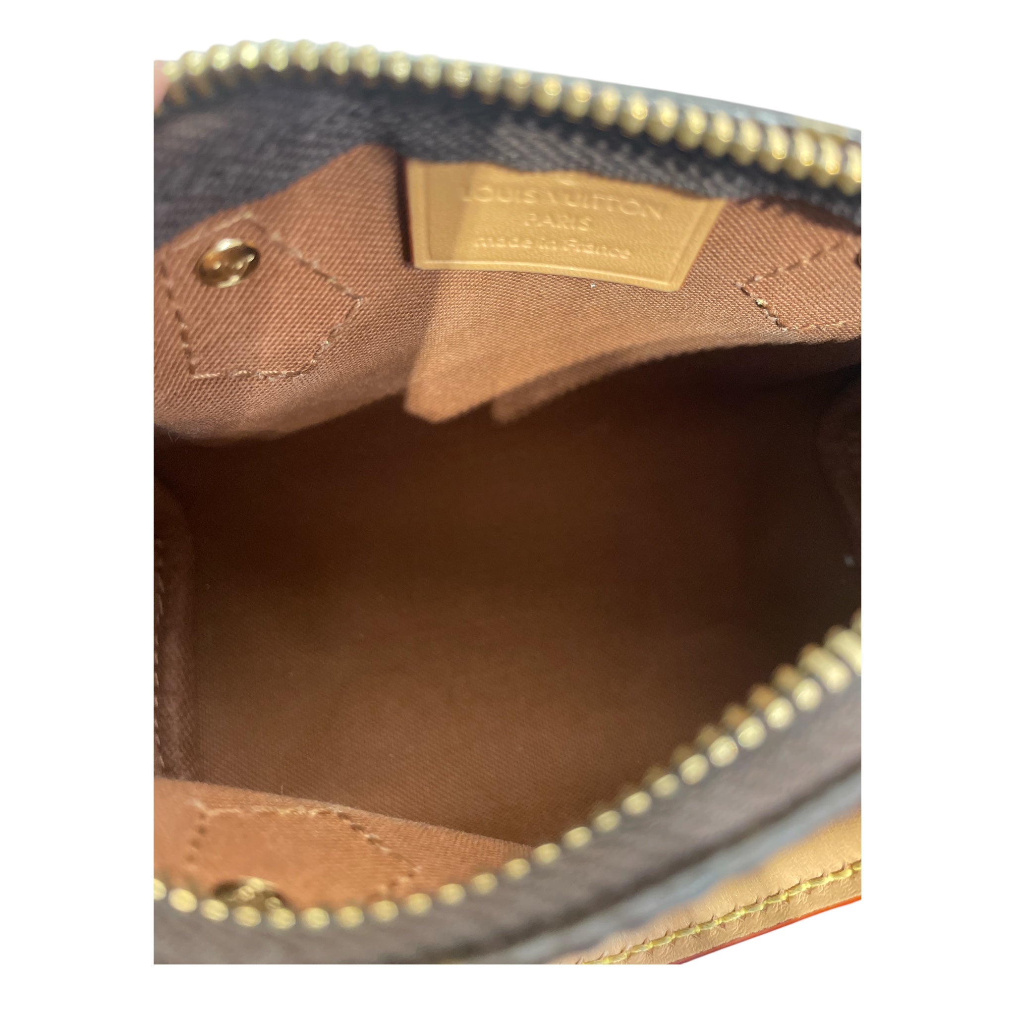 LOUIS VUITTON/Cross Body Bag/Monogram/Leather/BRW/NANO SPEEDY view 5