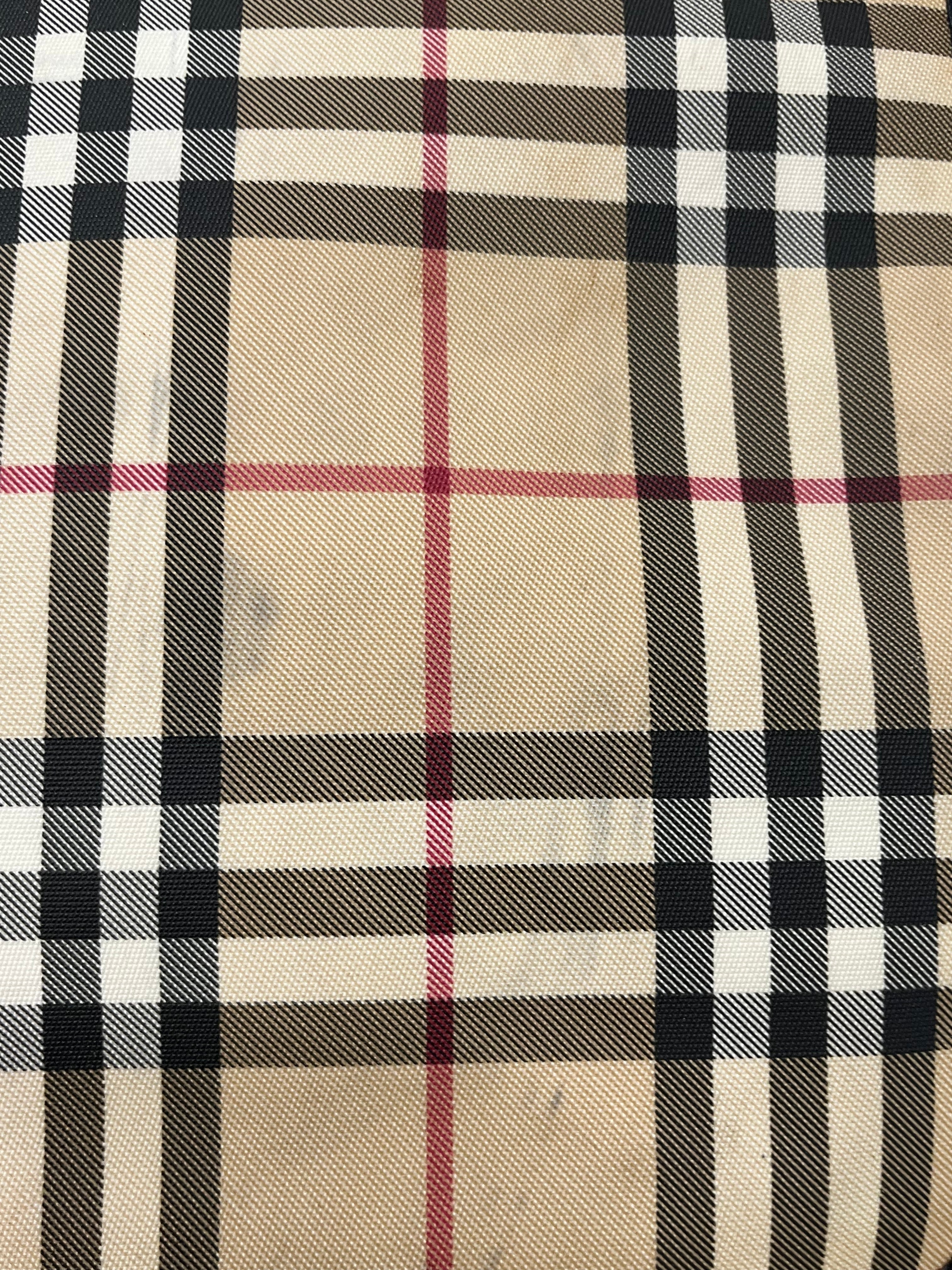 BURBERRY/Cross Body Bag/Plaid/Polyester/BEG/MESSENGER BAG CROSSBODY view 4