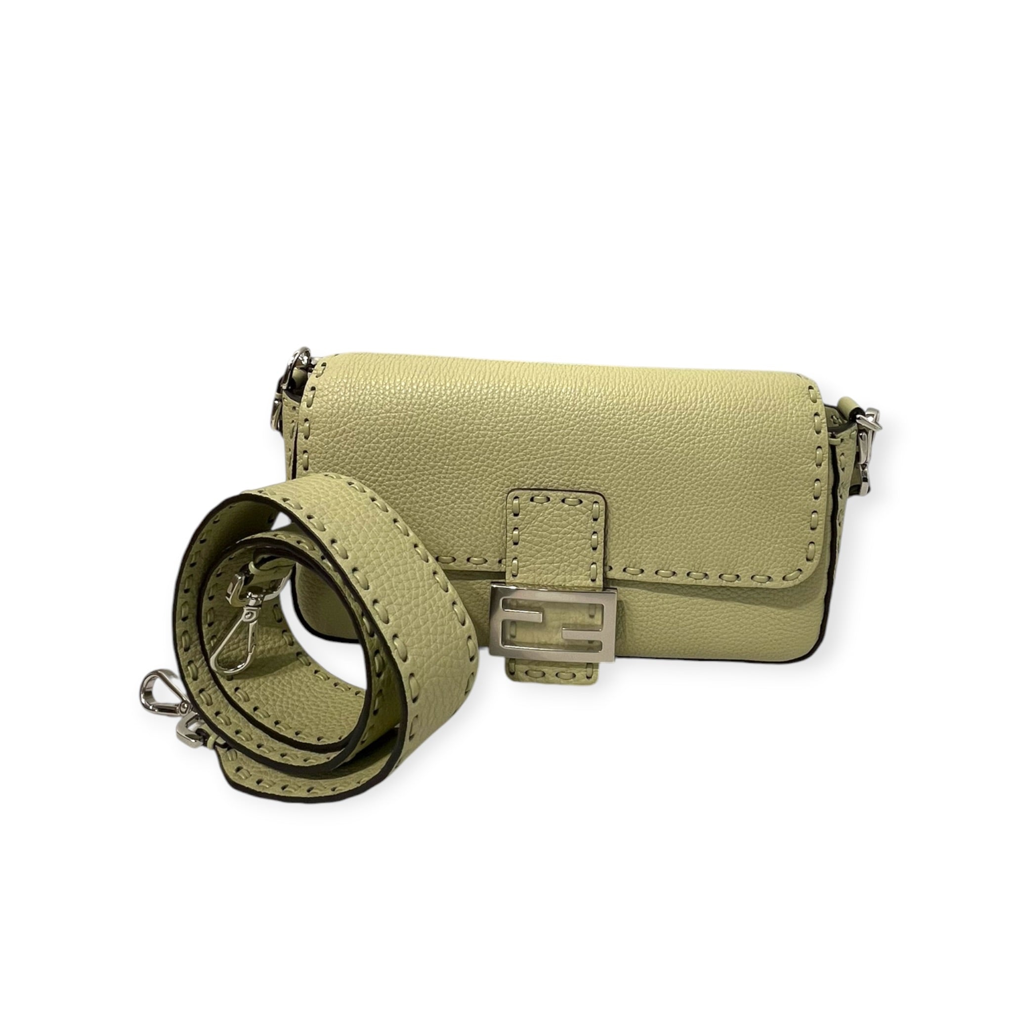 FENDI/Hand Bag/Leather/GRN/CUOIO ROMANO SELLERIA BAGUETTE view 7