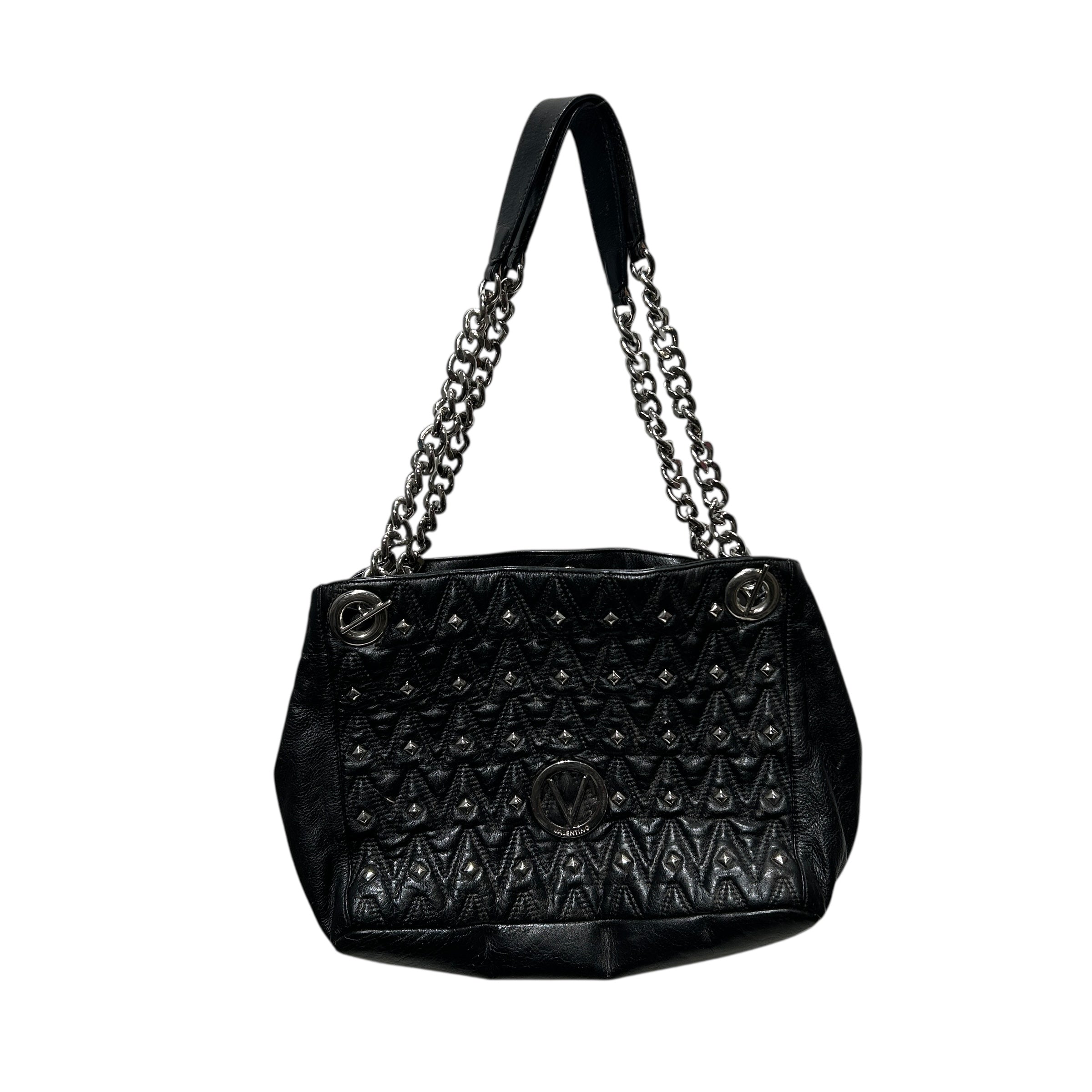 VALENTINO/Bag/Leather/BLK/LEATHER SHOULDER BAG view 2