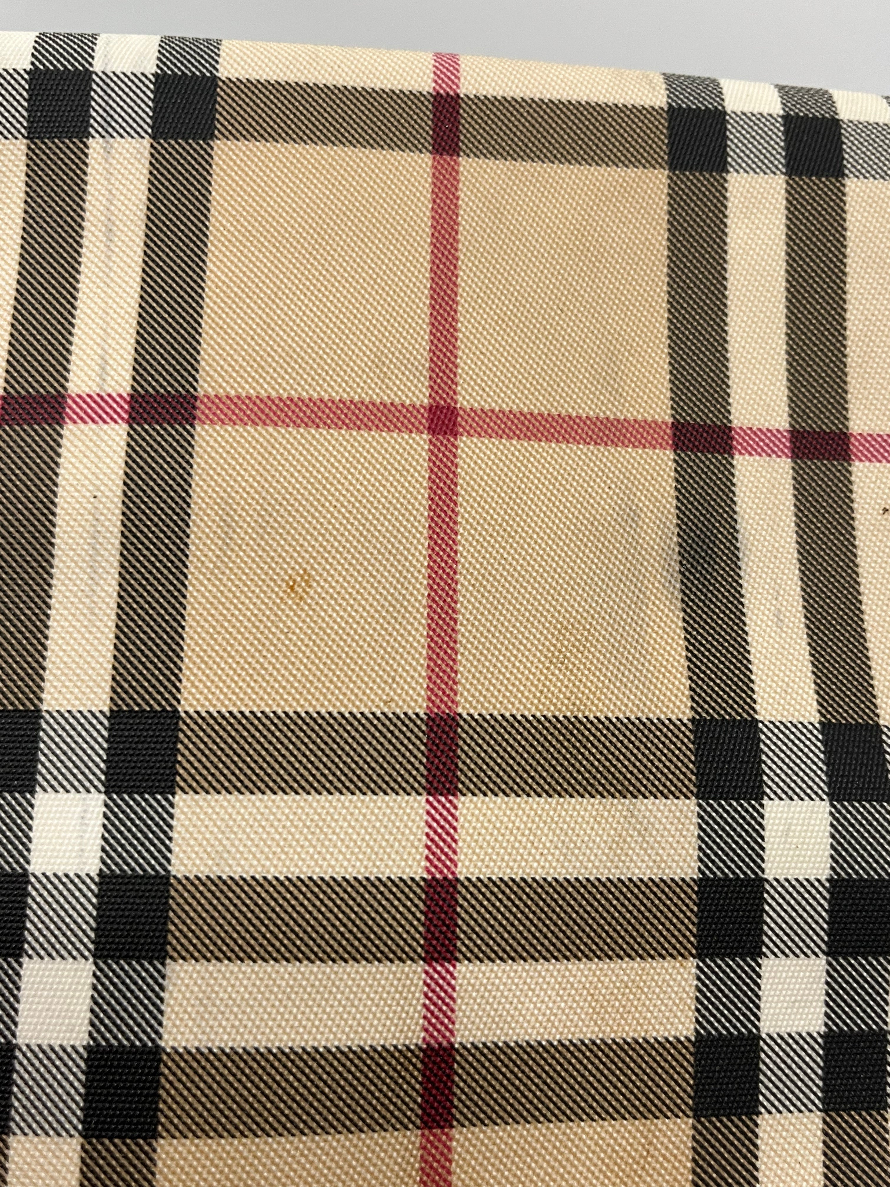 BURBERRY/Cross Body Bag/Plaid/Polyester/BEG/MESSENGER BAG CROSSBODY view 5