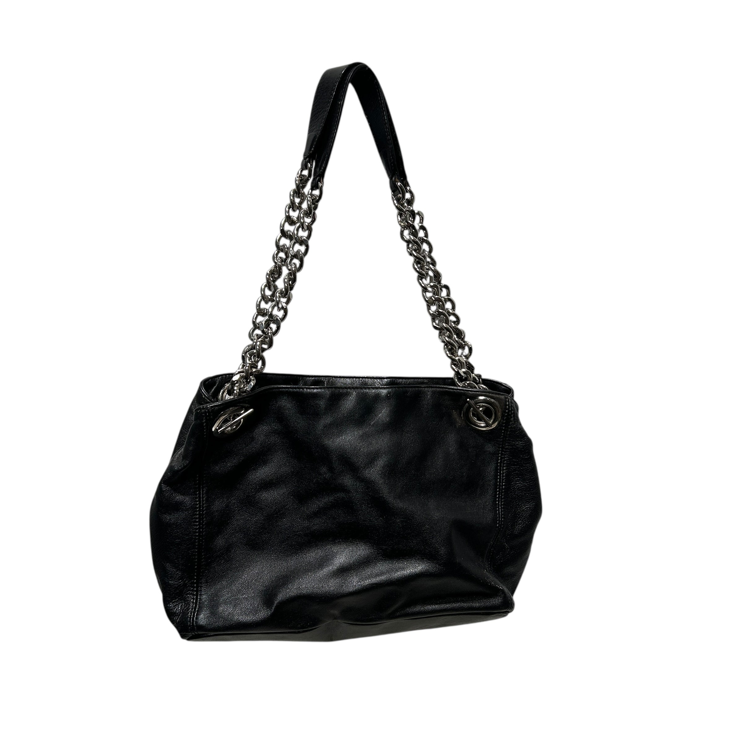 VALENTINO/Bag/Leather/BLK/LEATHER SHOULDER BAG view 1