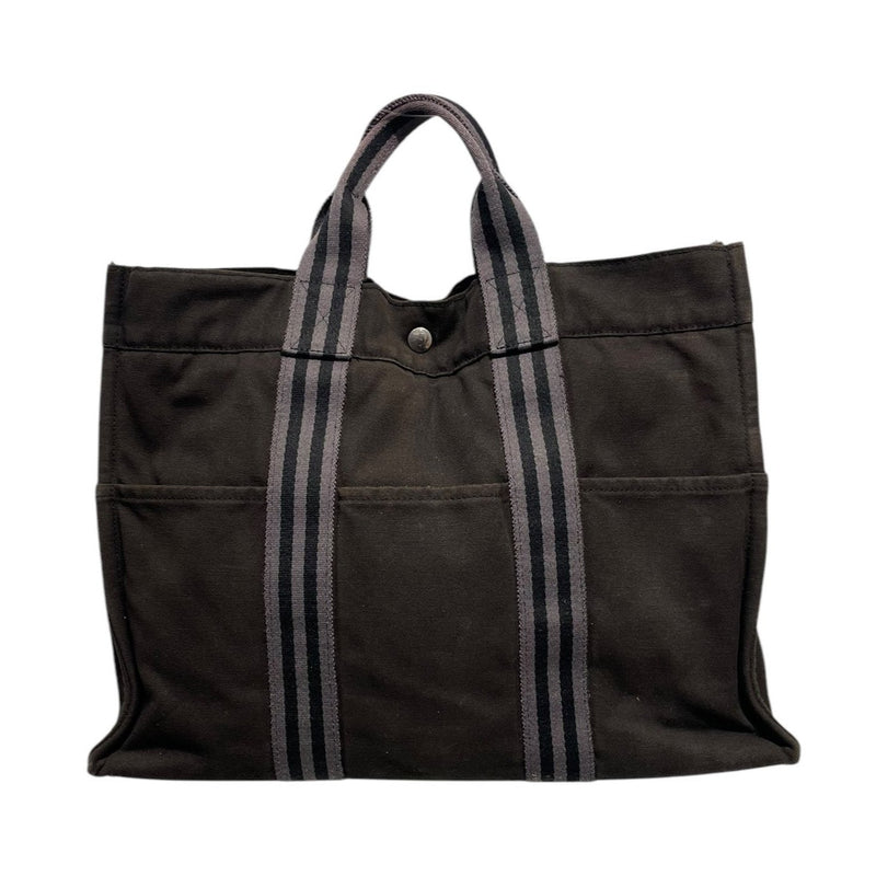 HERMES/Tote Bag/Black/