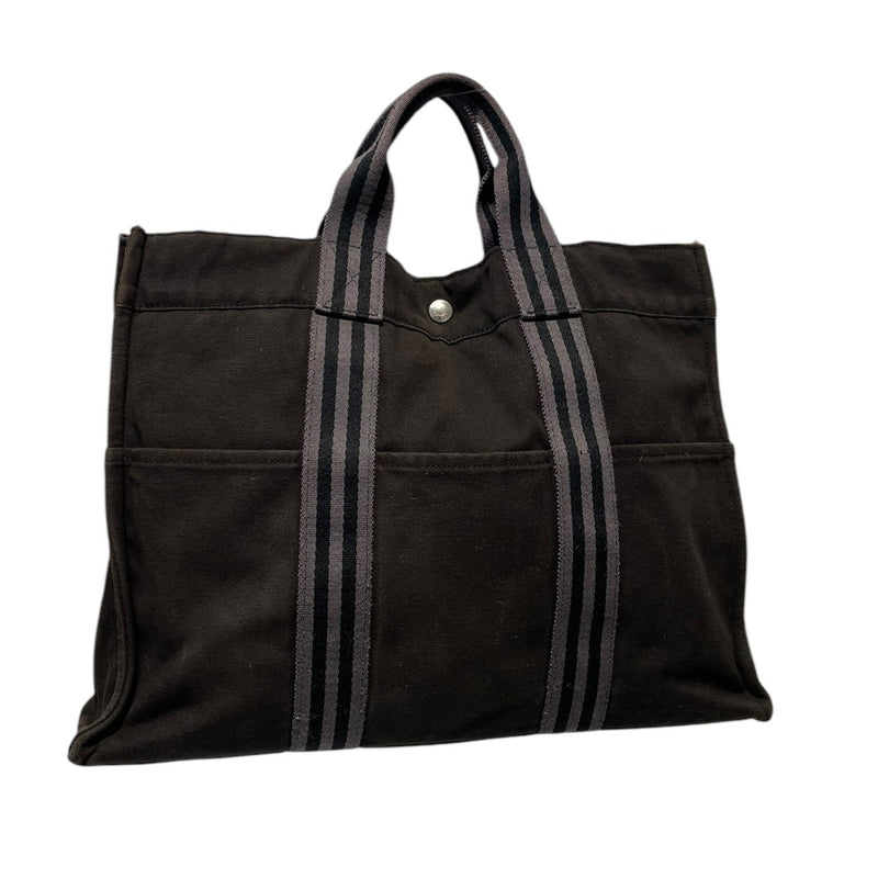 HERMES/Tote Bag/Black/