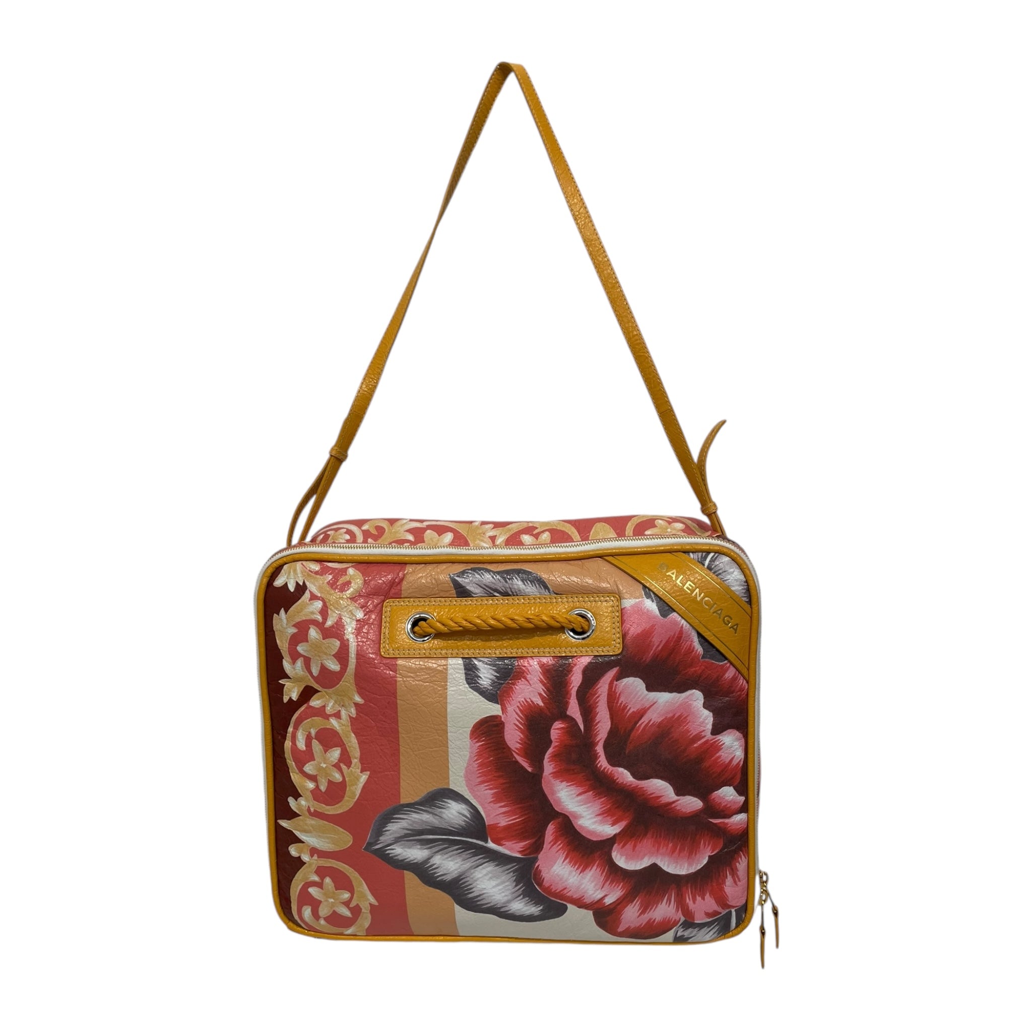 BALENCIAGA/Hand Bag/Leather/GLD/Floral Blanket view 1