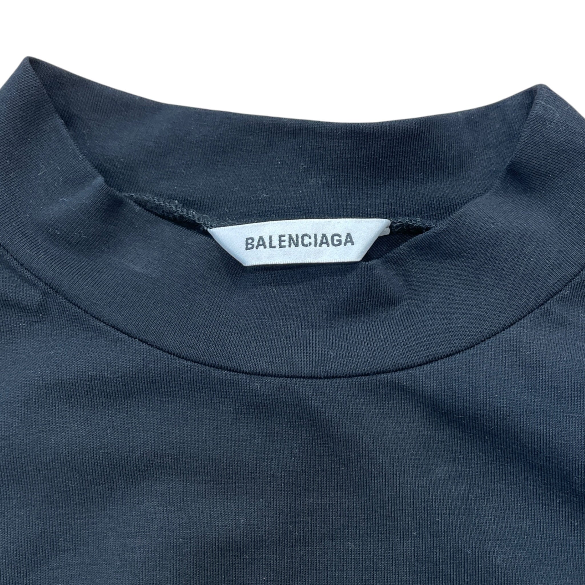 BALENCIAGA/LS T-Shirt/XL/Cotton/BLK/ view 3