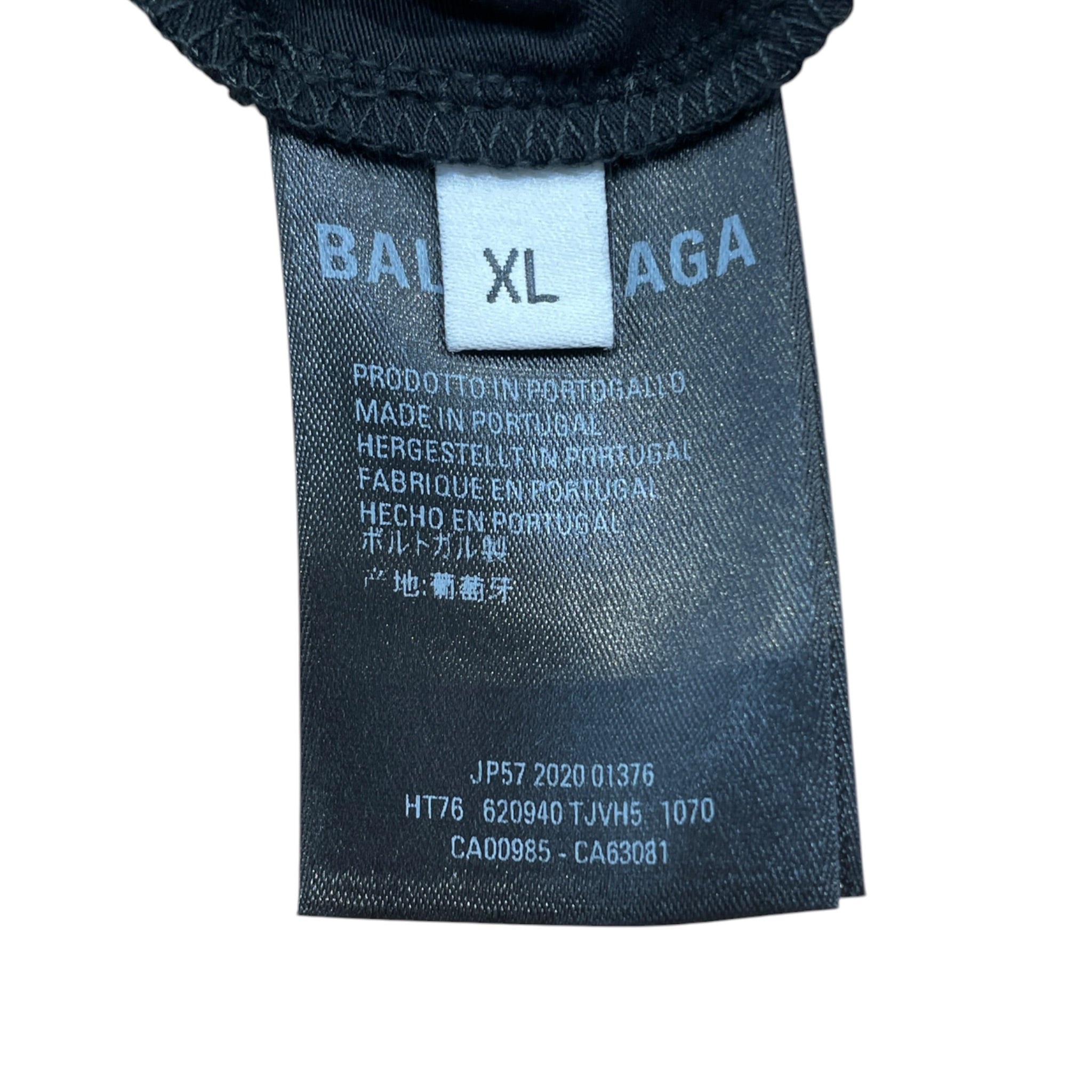 BALENCIAGA/LS T-Shirt/XL/Cotton/BLK/ view 4