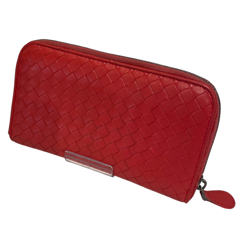 BOTTEGA VENETA/Long Wallet/OS/RED/114076v001n6502