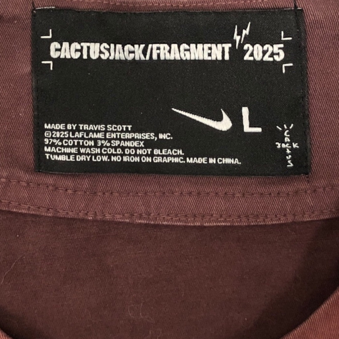 CACTUS JACK/FRAGMENT/NIKE/3|4S Cut & Sew/L/Cotton/BRD/"Jack" Jersey view 3