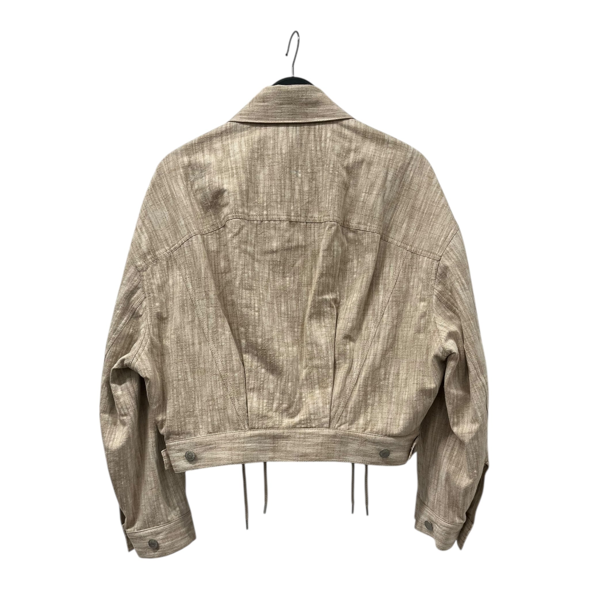 Acne Studios/Jacket/34/Cotton/BEG/LACE UP/BRAIDED JACKET view 2