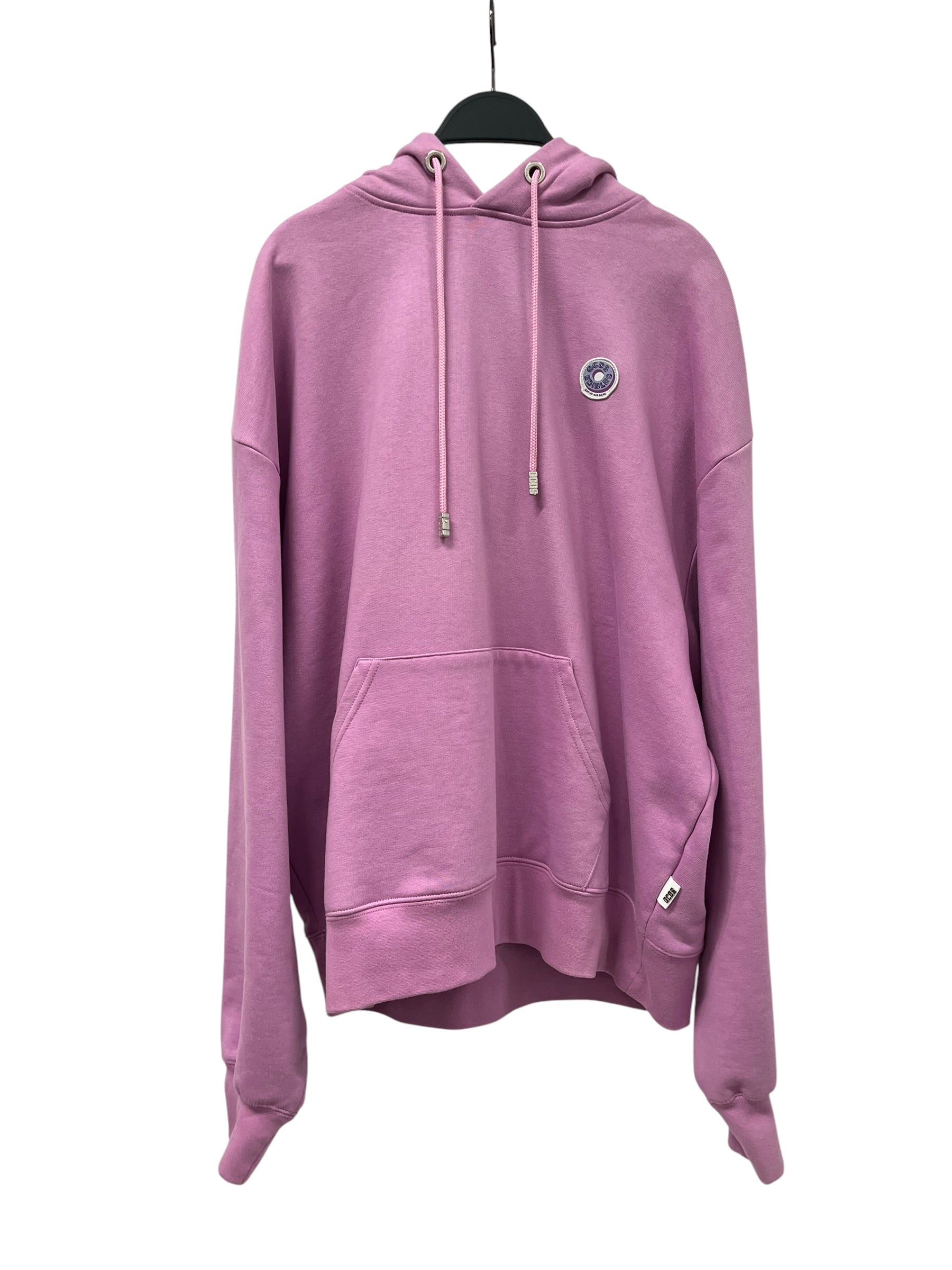 GCDS/Hoodie/M/Cotton/PNK/gcds edibles logo purple view 1