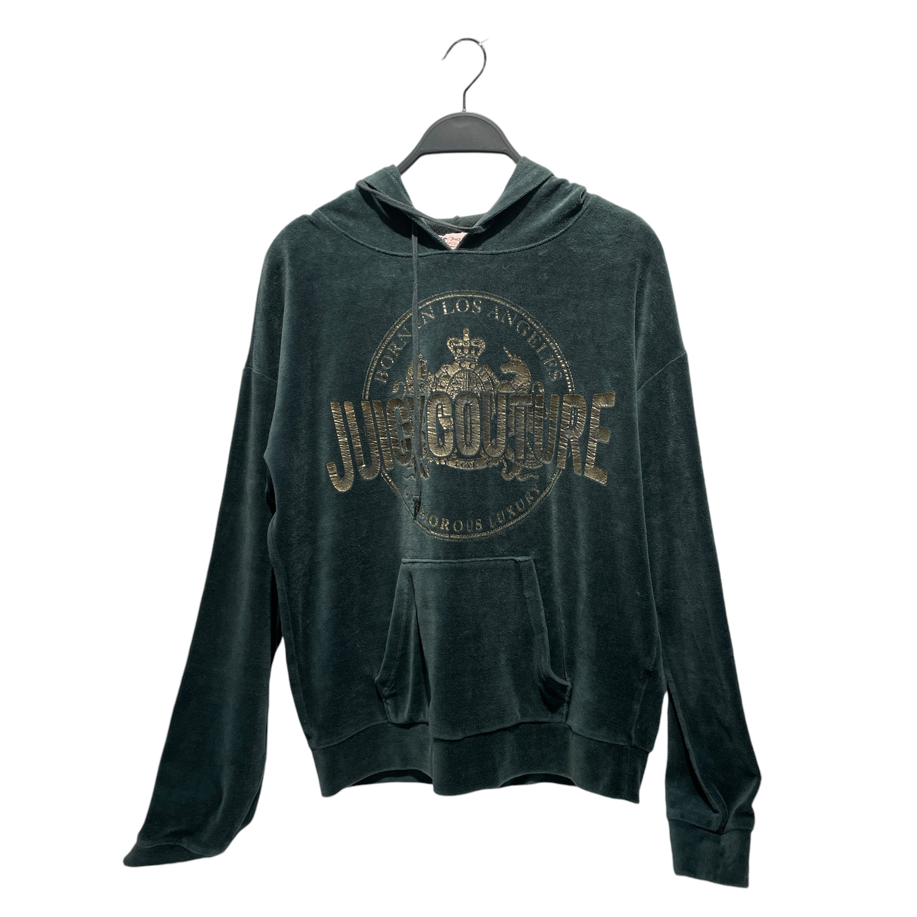 JUICY COUTURE/Hoodie/S/Cotton/GRN/ – 2nd STREET USA