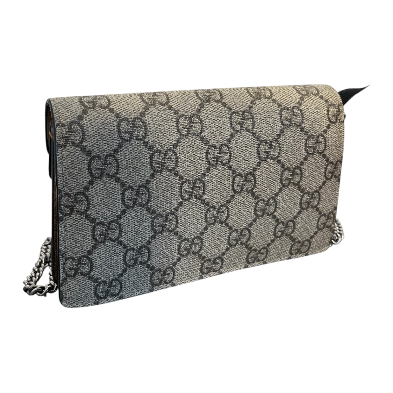 GUCCI/Cross Body Bag/Monogram/Leather/BRW/DIONYSUS GG SUPREME SUPER MINI view 2