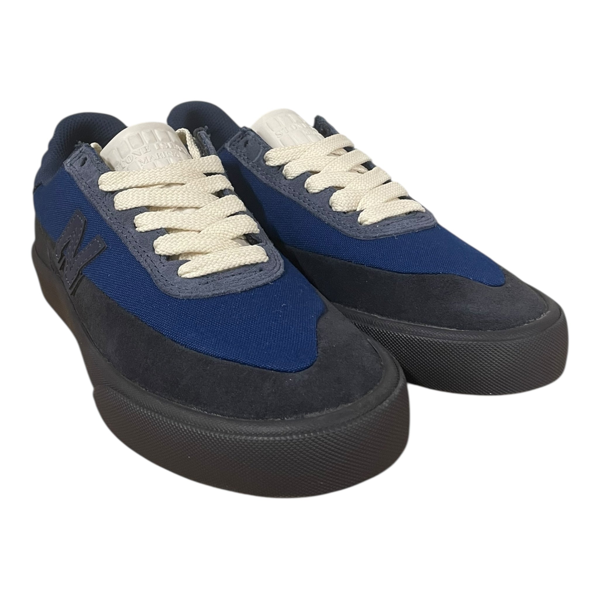 NEW BALANCE/STONE ISLAND/Low-Sneakers/US 7.5/Suede/NVY/nm272isl view 1
