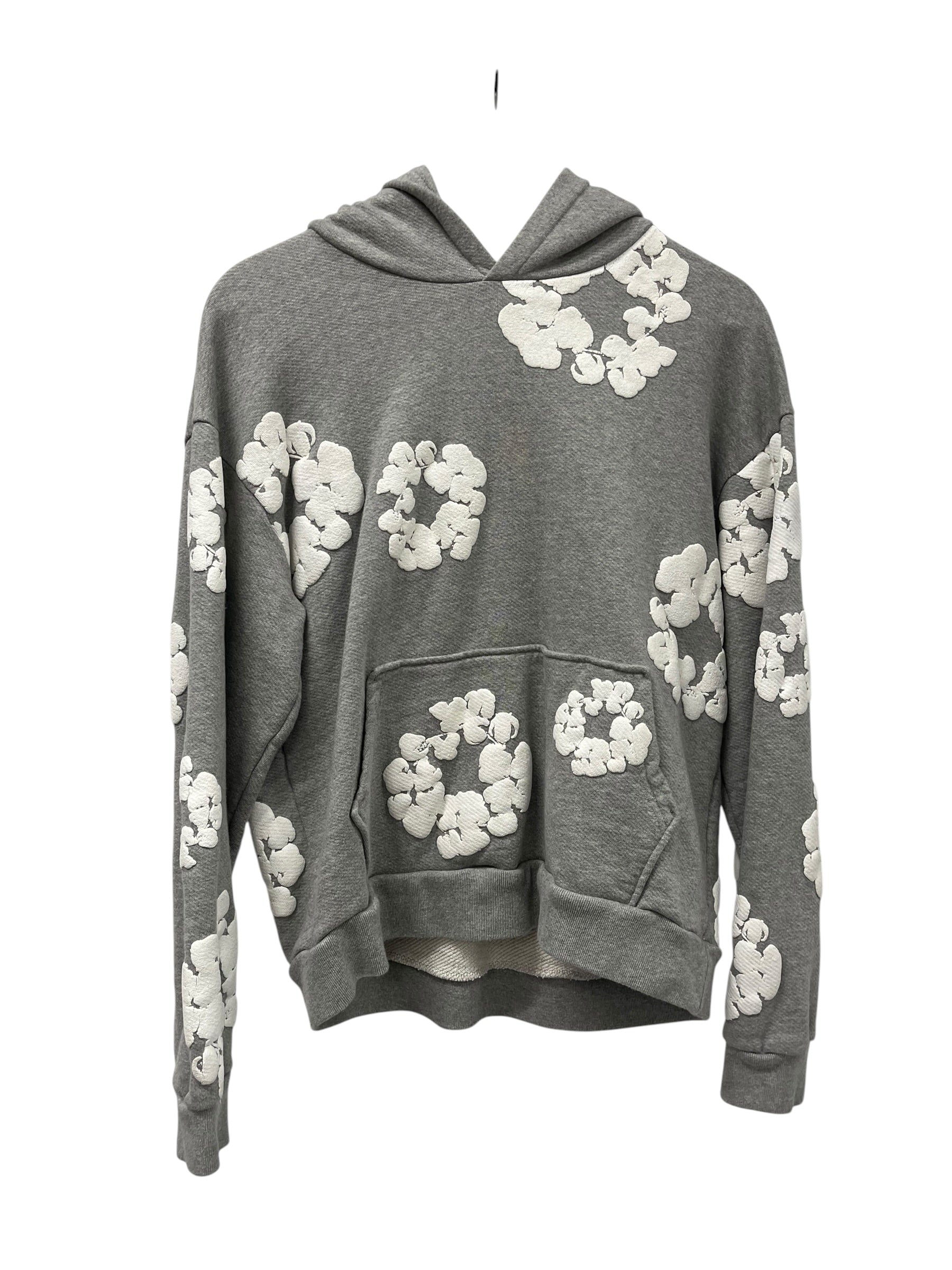 DENIM TEARS/Hoodie/L/Cotton/SLV/WREATH GRAPHIC view 1