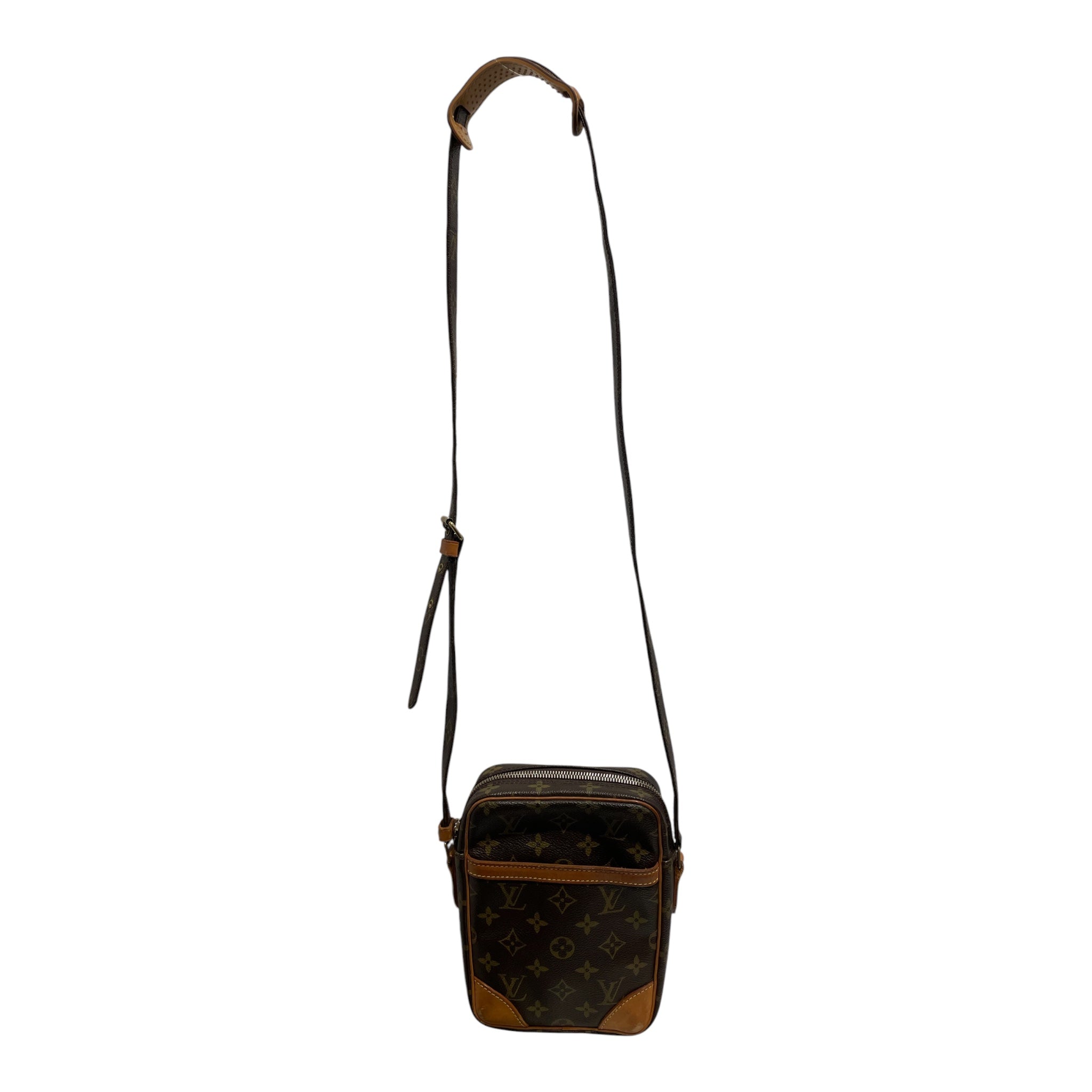 LOUIS VUITTON/Cross Body Bag/Monogram/Leather/BRW/DANUBE CROSSBODY view 1