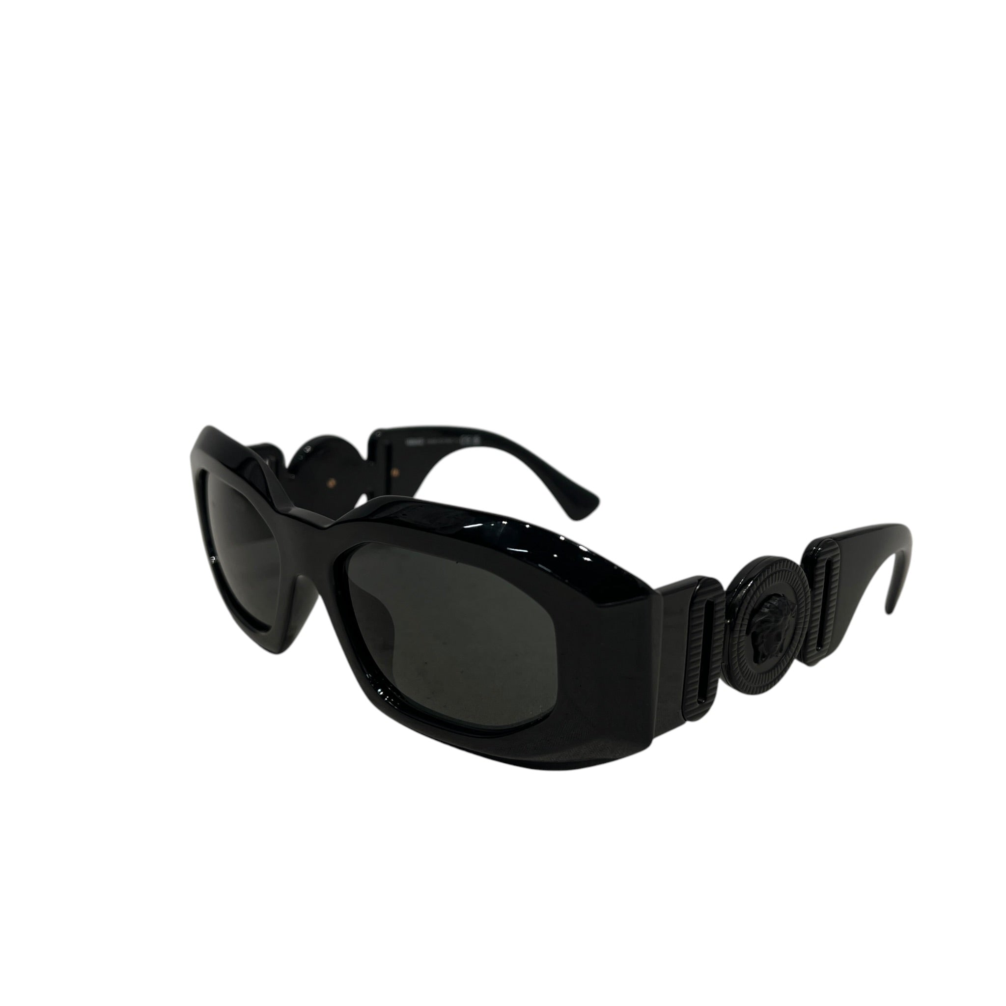 VERSACE/Sunglasses/Plastic/BLK/M's/biggie oversized mod. 4425U view 2
