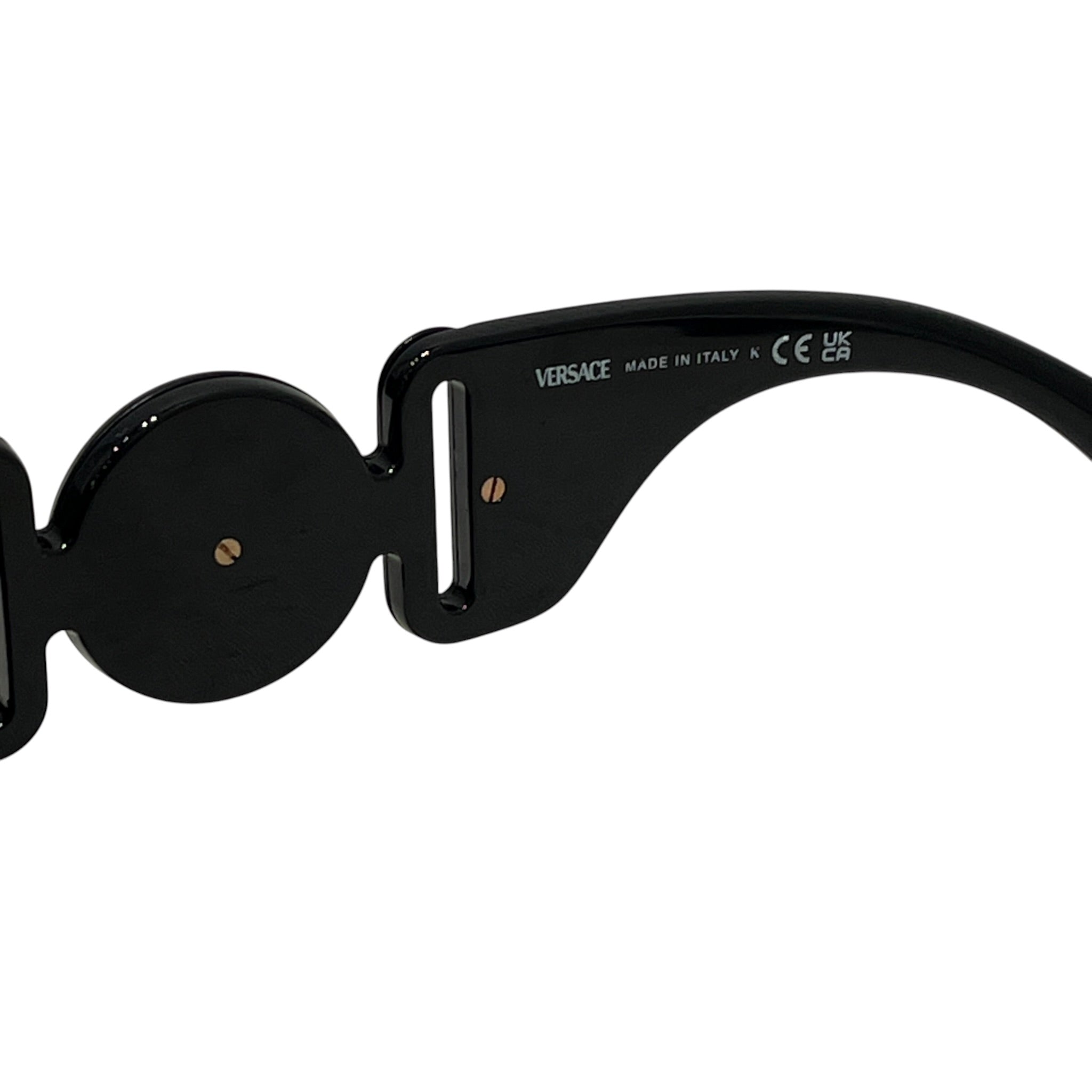 VERSACE/Sunglasses/Plastic/BLK/M's/biggie oversized mod. 4425U view 3