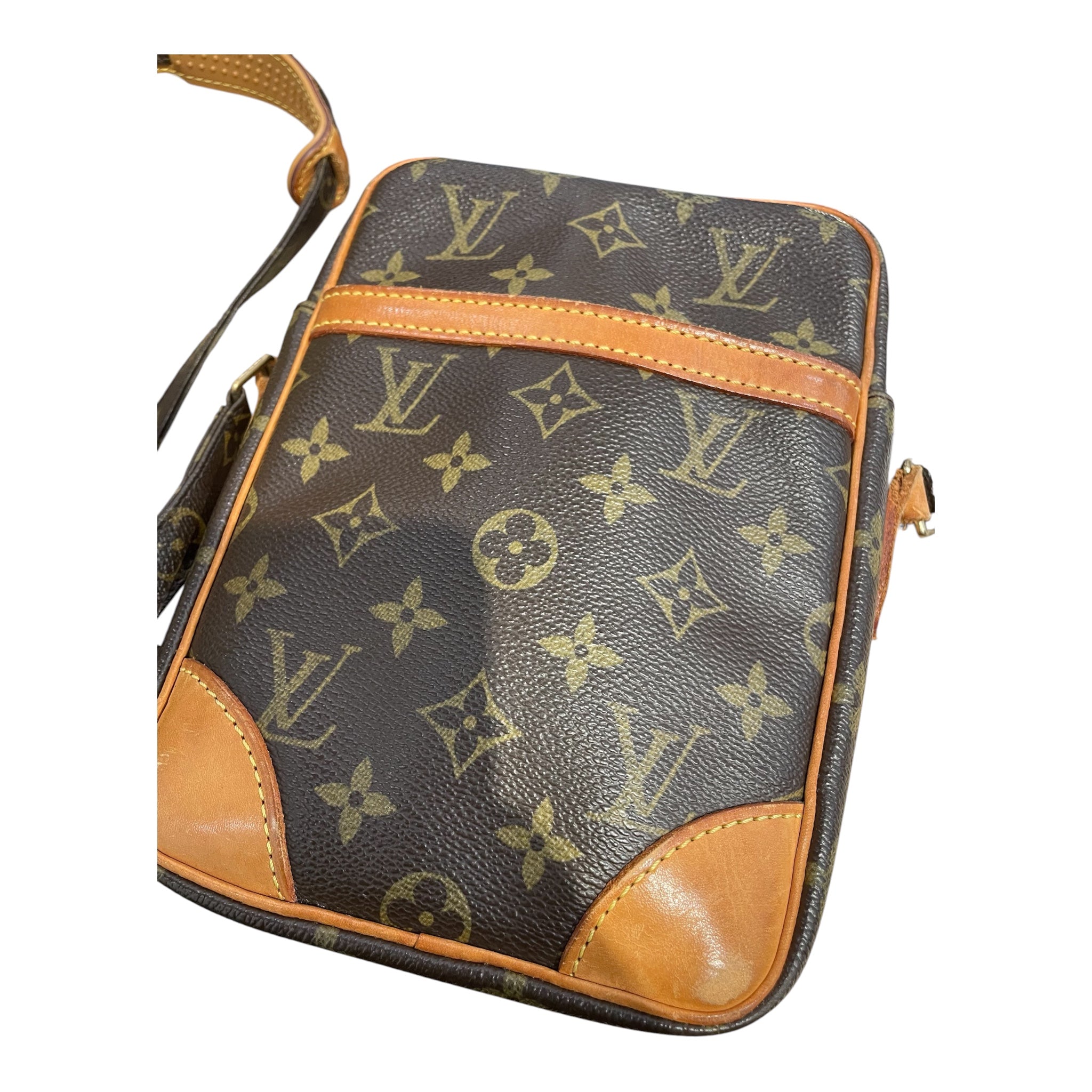 LOUIS VUITTON/Cross Body Bag/Monogram/Leather/BRW/DANUBE CROSSBODY view 6