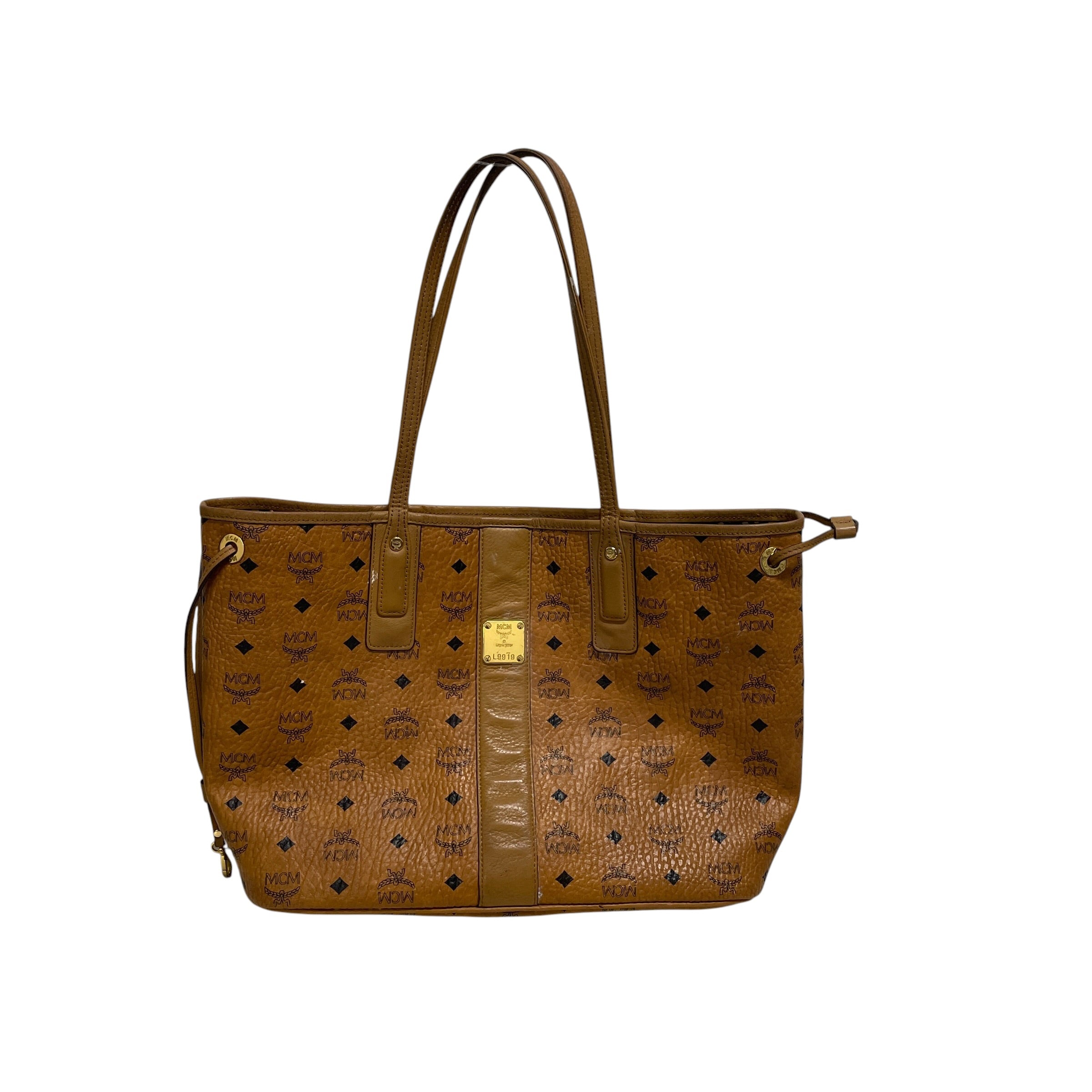 MCM/Tote Bag/Monogram/Leather/ORN/VWW32RB view 1