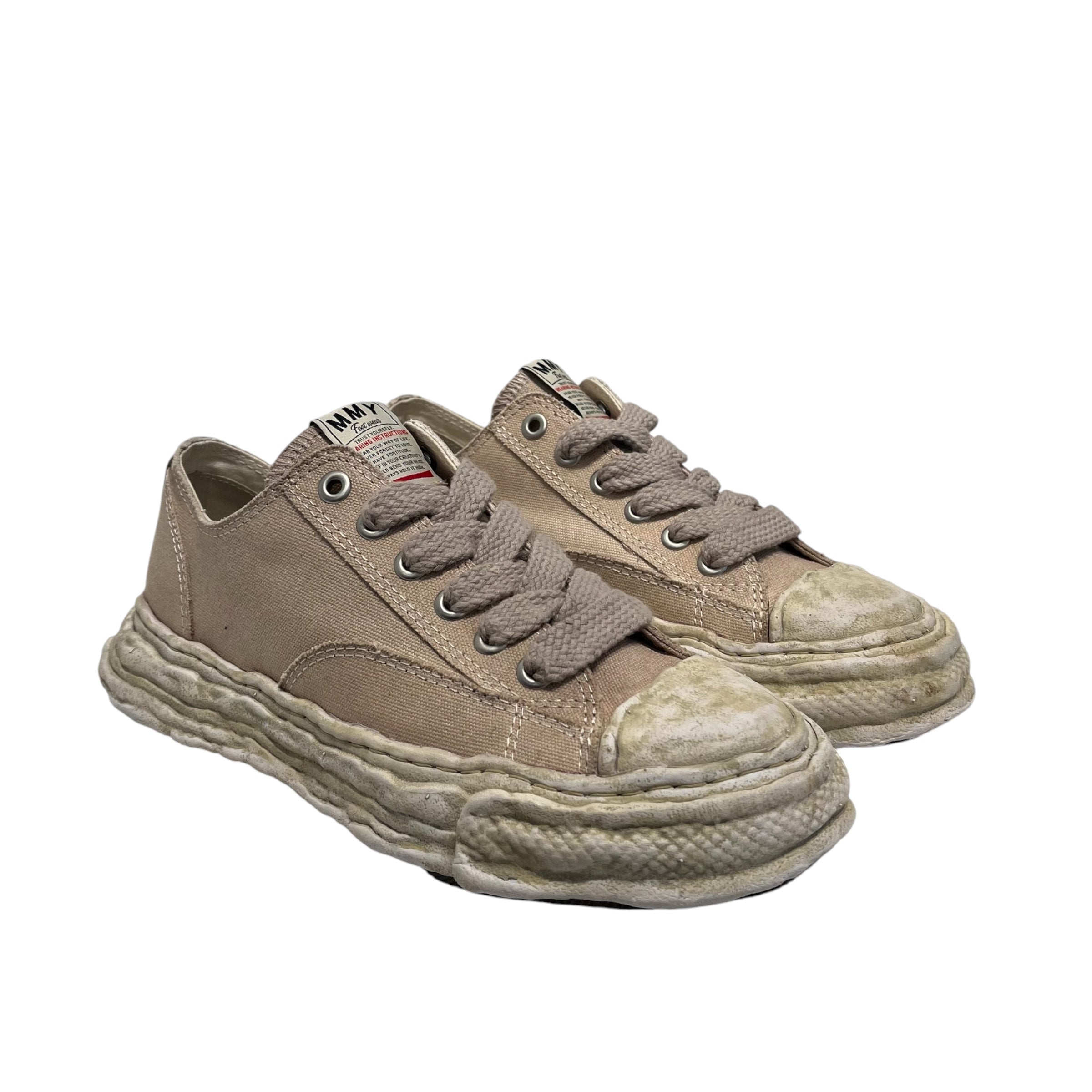 MIHARA YASUHIRO/Low-Sneakers/EU 40/Cotton/BEG/A12FW706 40 view 1