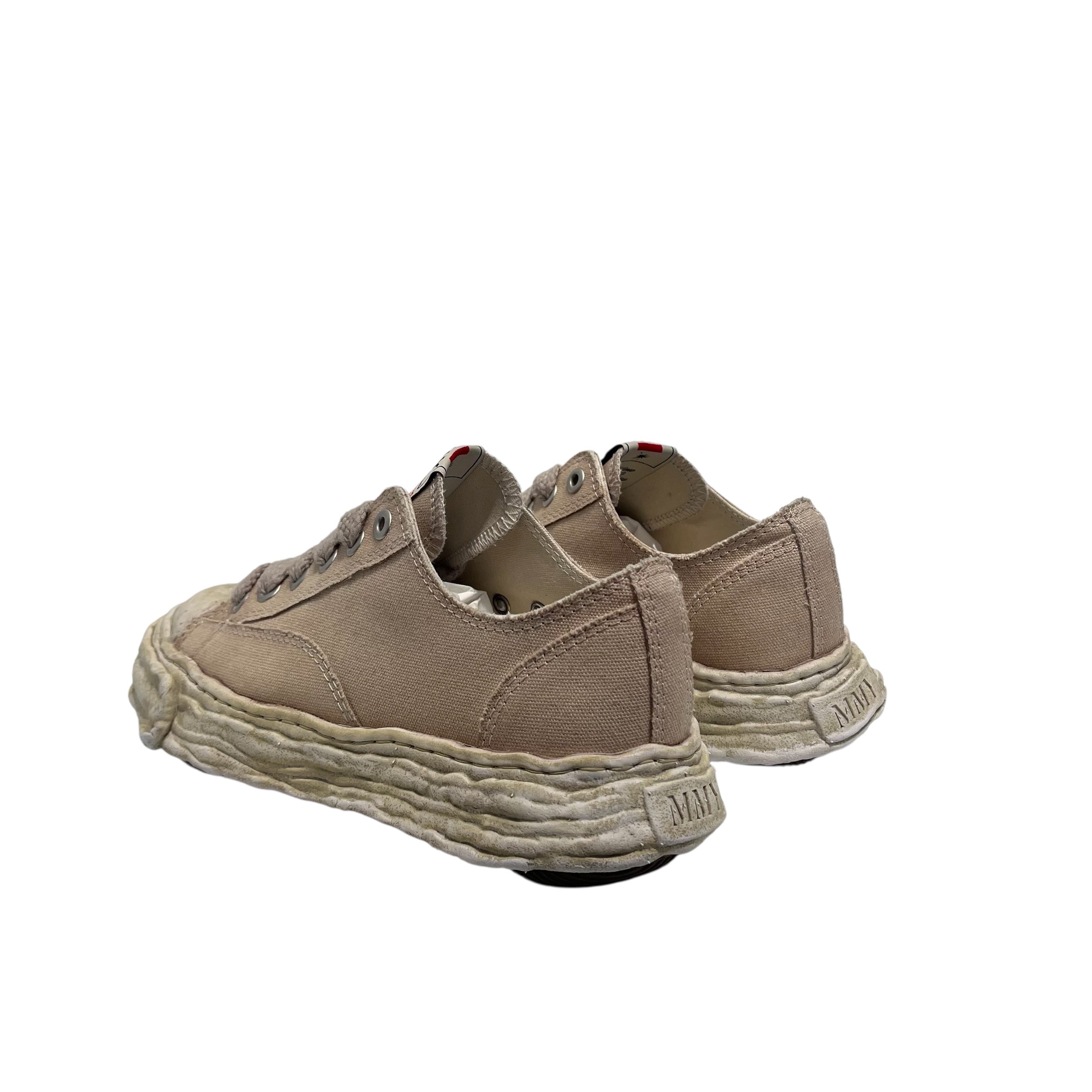 MIHARA YASUHIRO/Low-Sneakers/EU 40/Cotton/BEG/A12FW706 40 view 2