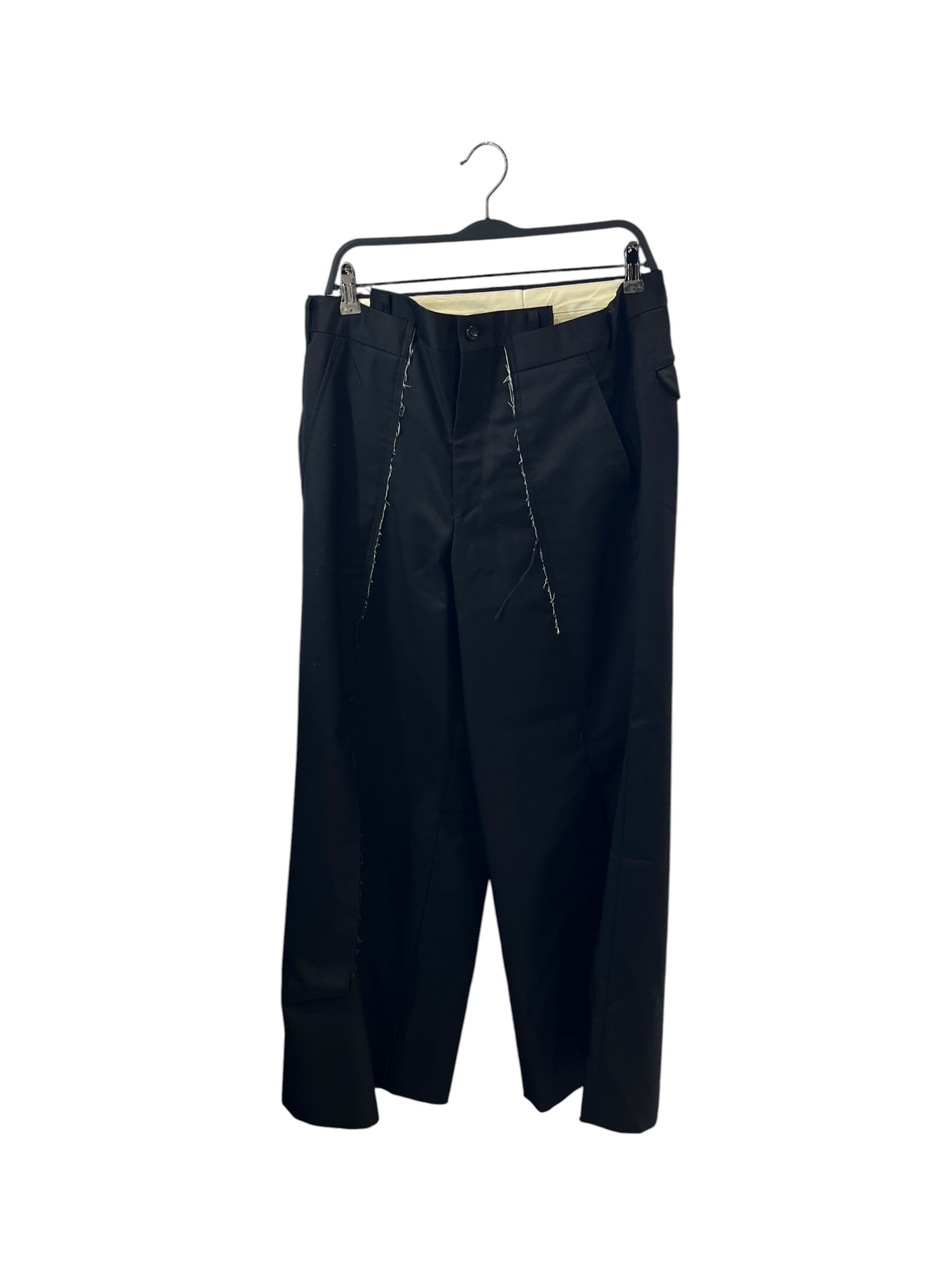 COMME des GARCONS HOMME/Pants/L/Wool/BLK/ view 1